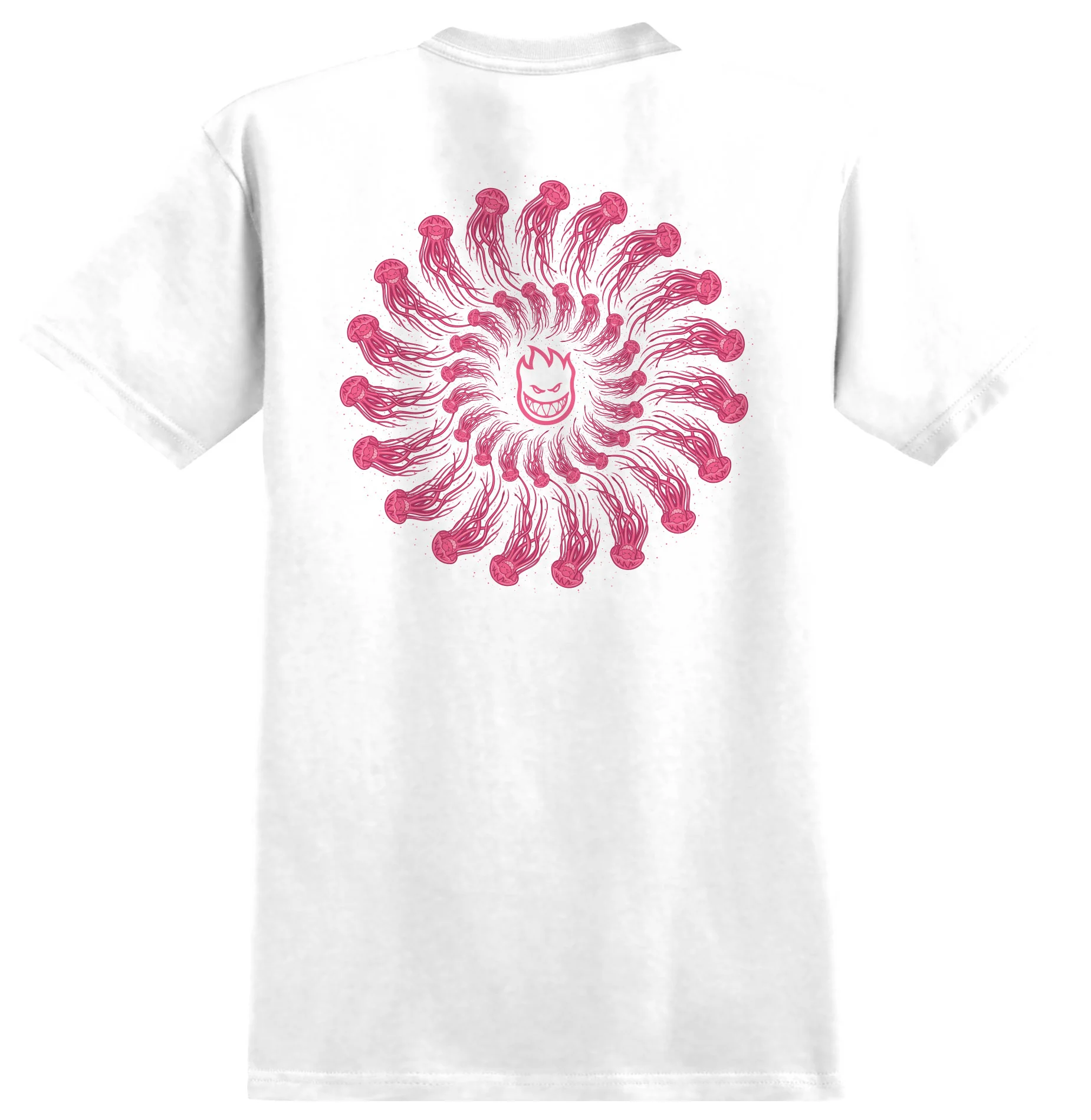 Spitfire Wheels Shirt Atlantic Drift Jelly Classic White - Image 2