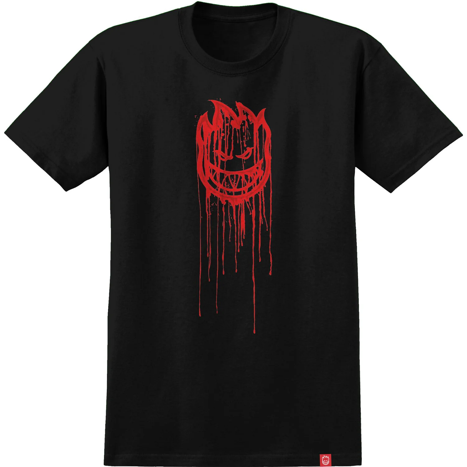 Spitfire Wheels Shirt Bighead Dripper Black/Red