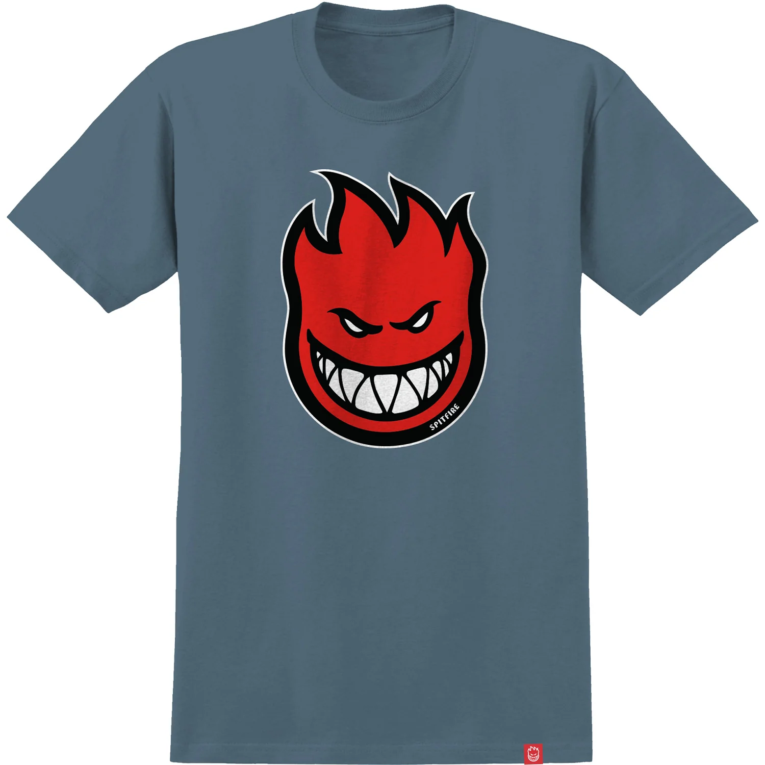 Spitfire Wheels Shirt Bighead Fill Indigo Blue/Red