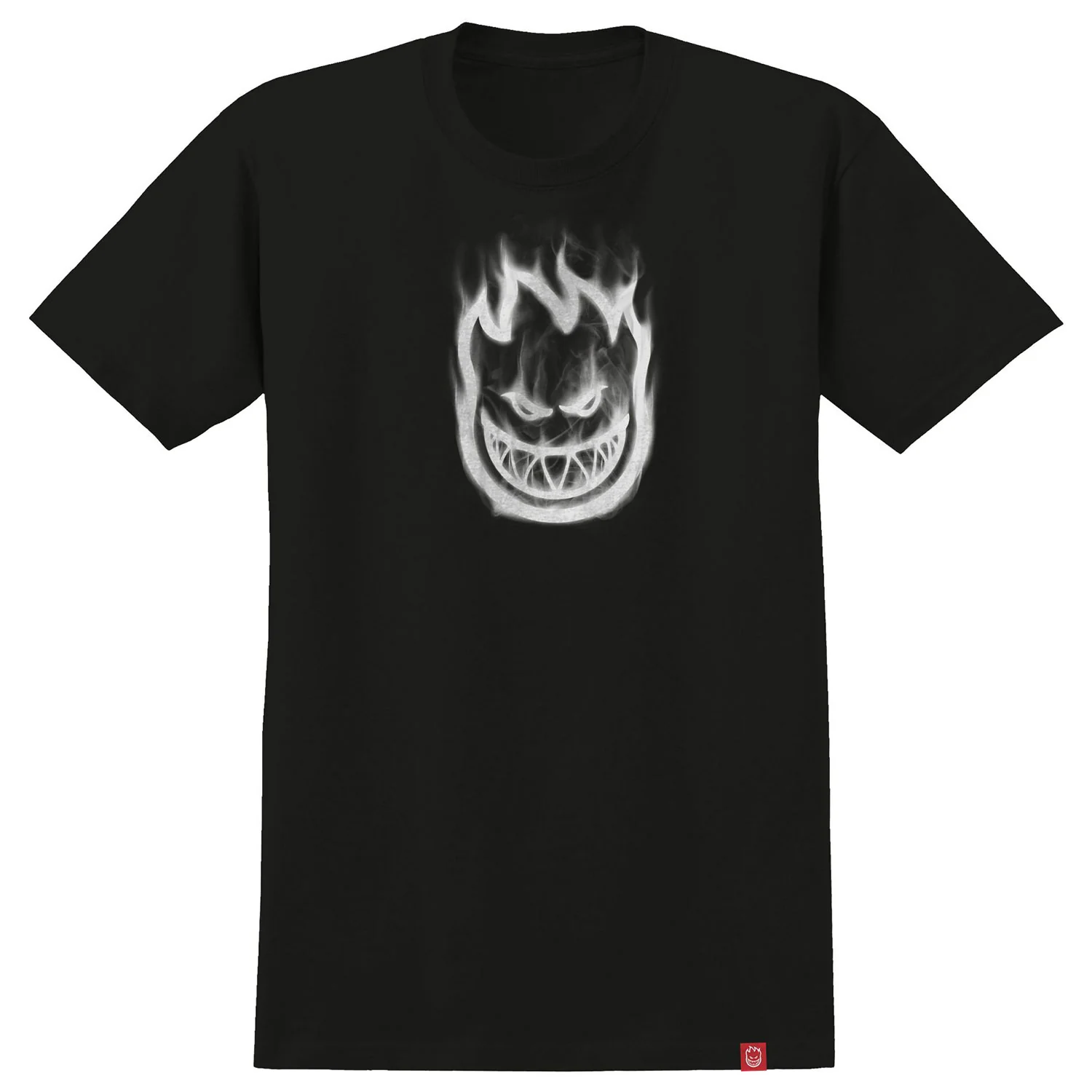 Spitfire Wheels Shirt Bighead Smoke Black/White