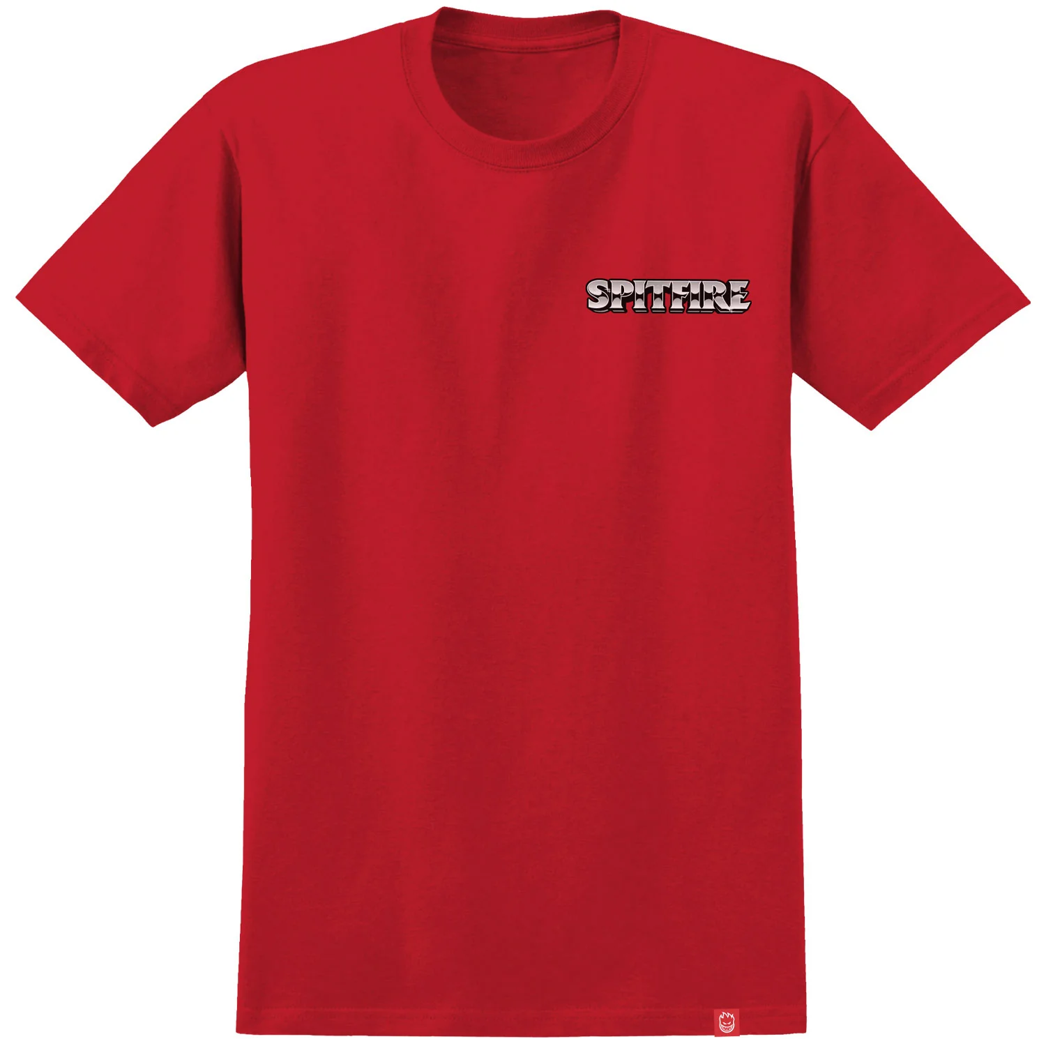Spitfire Wheels Shirt Burnout Red - Image 2