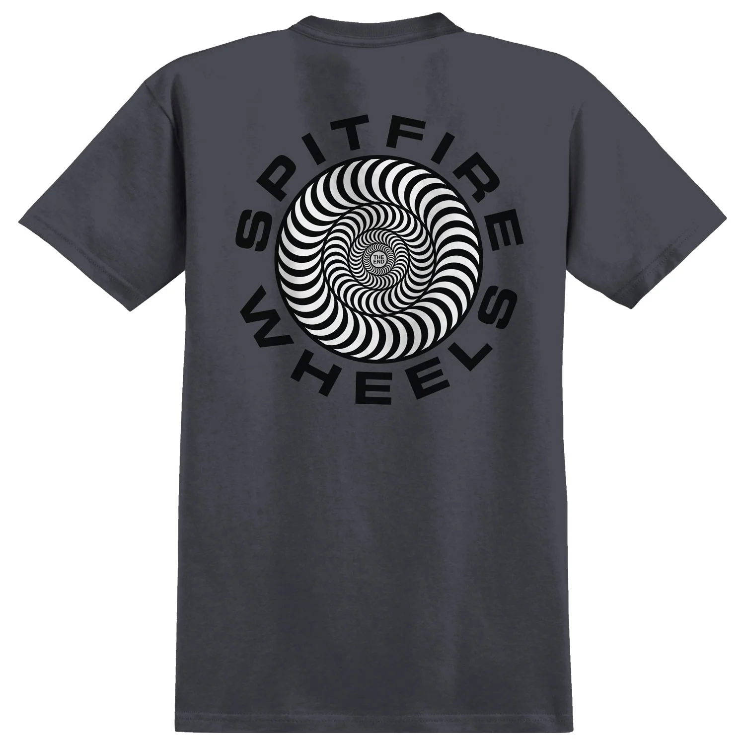 Spitfire Wheels Shirt Classic 87 Swirl Fill Charcoal