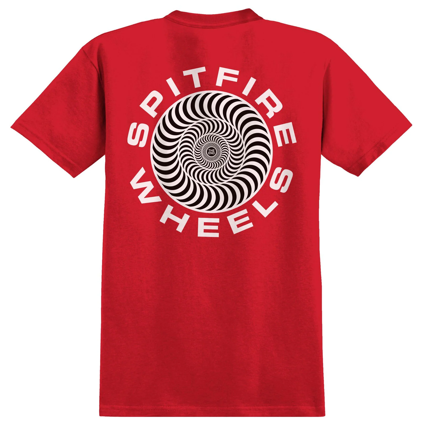Spitfire Wheels Shirt Classic 87 Swirl Fill Red/Black