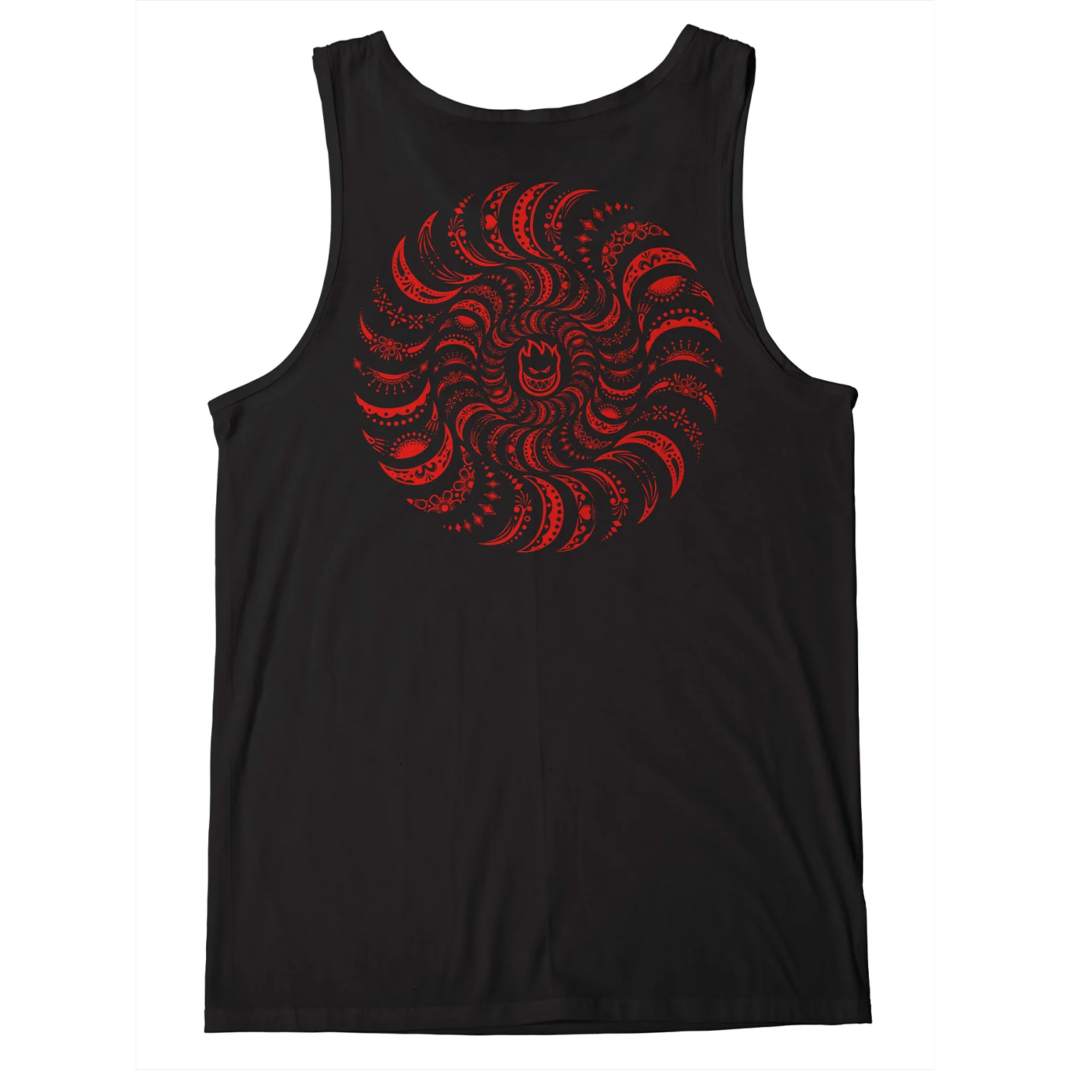 Spitfire Wheels Shirt Classic Swirl Paisley Tank Top Black/Red