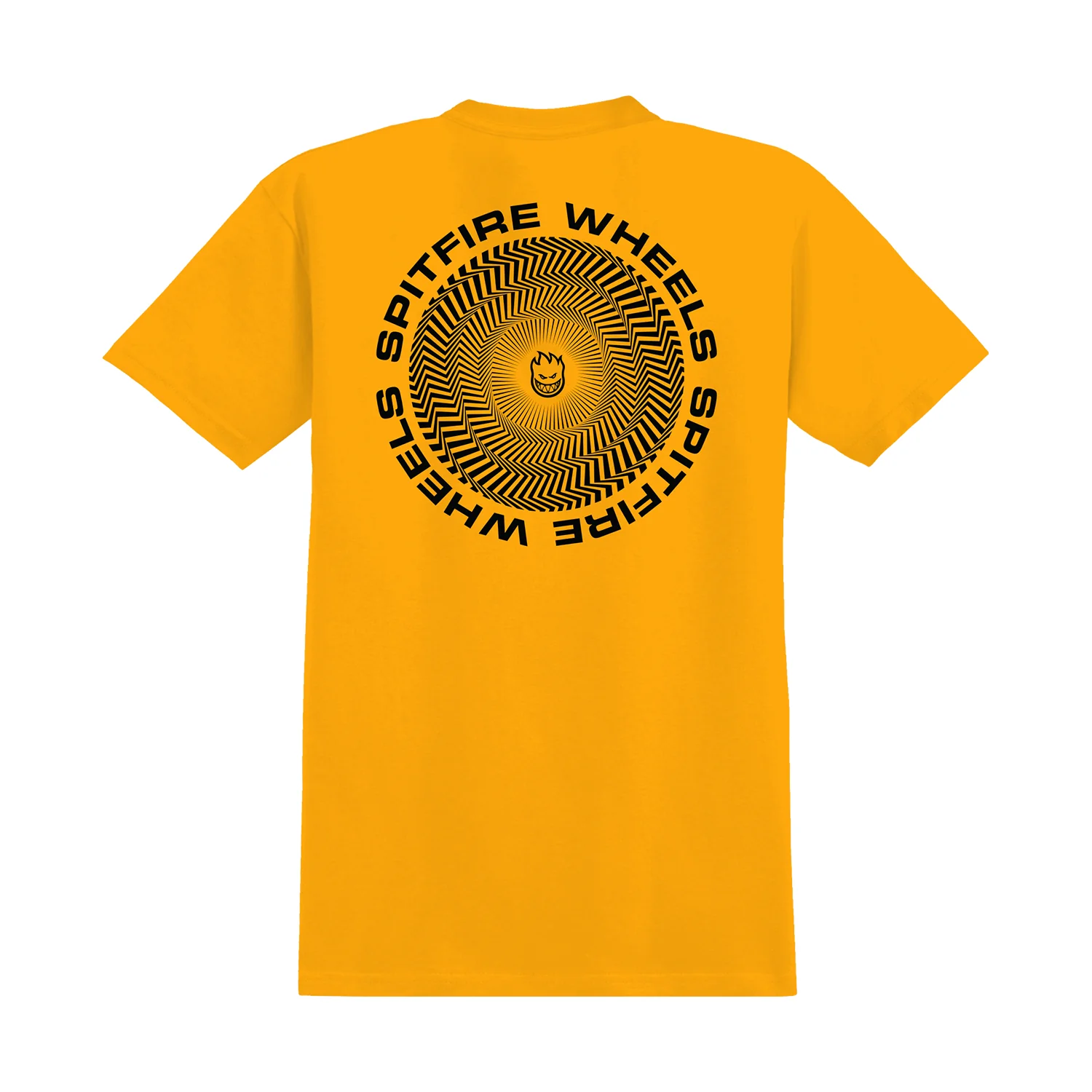 Spitfire Wheels Shirt Classic Vortex Gold/Black