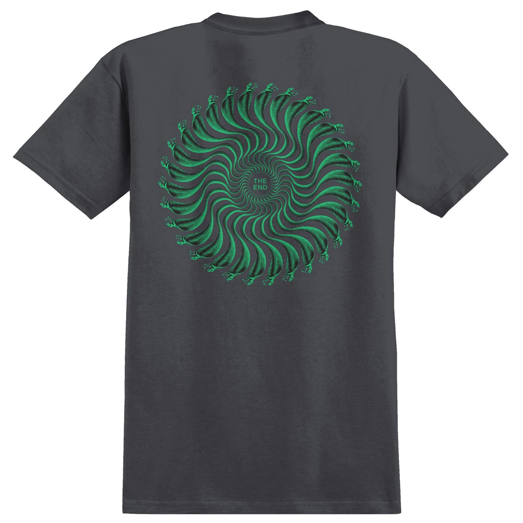 Spitfire Wheels Shirt Snake Classic Charcoal/Green