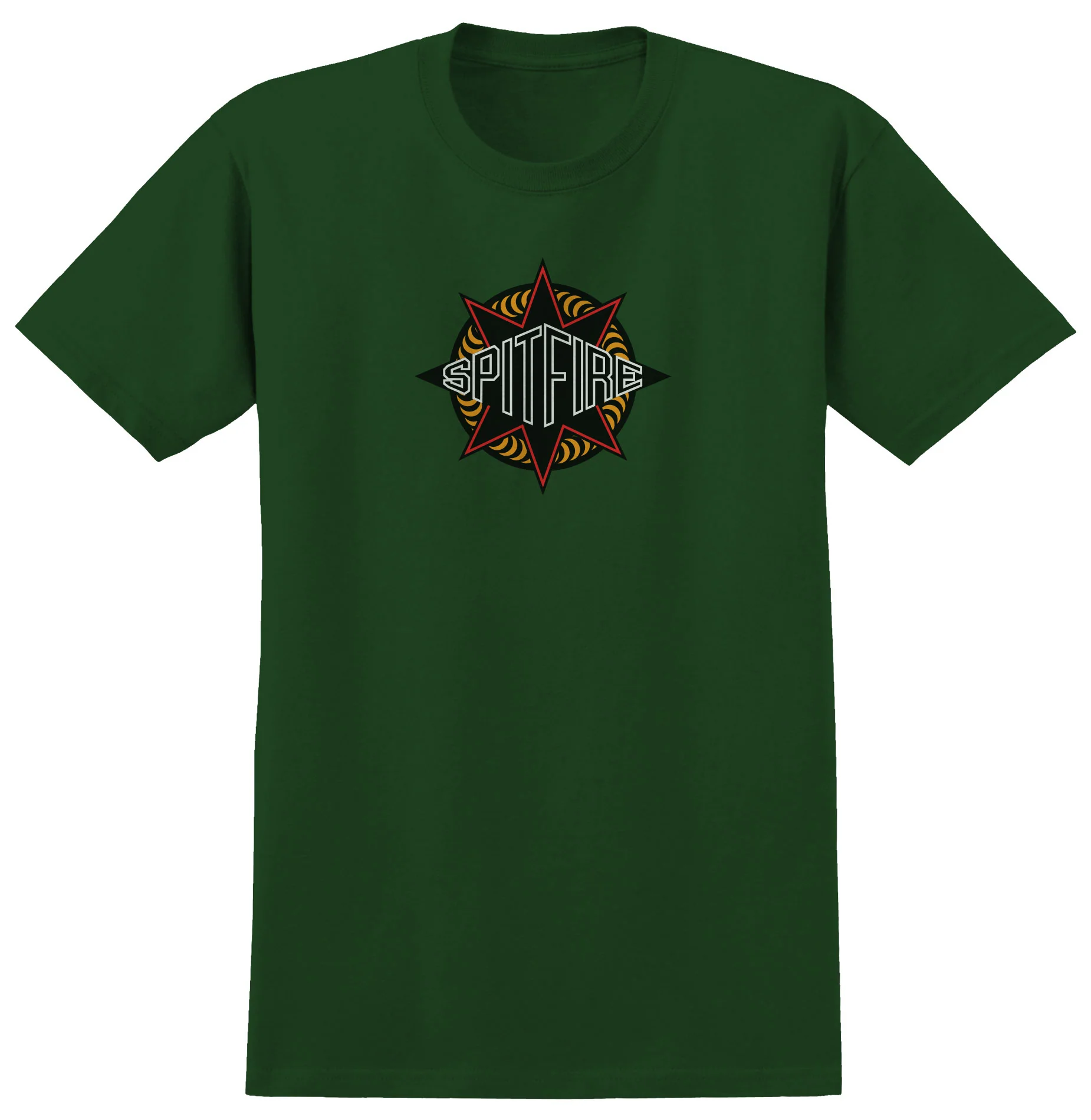 Spitfire Wheels Shirt Sure Shot Forest