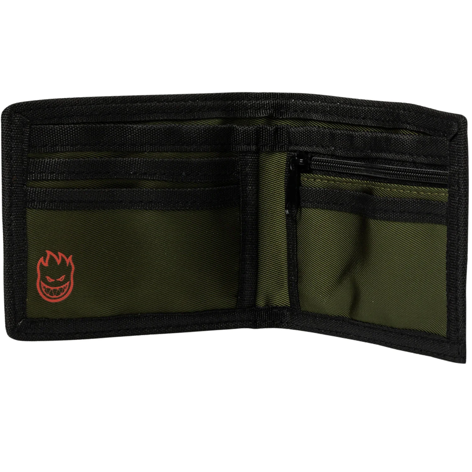 Spitfire Wheels Wallet Demonseed Bifold Olive - Image 2