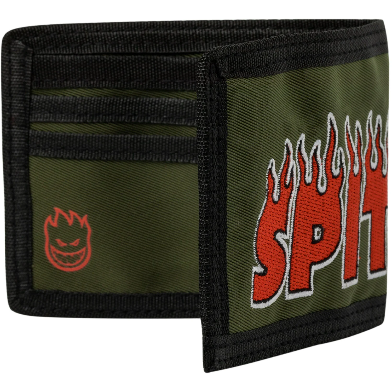 Spitfire Wheels Wallet Demonseed Bifold Olive - Image 3