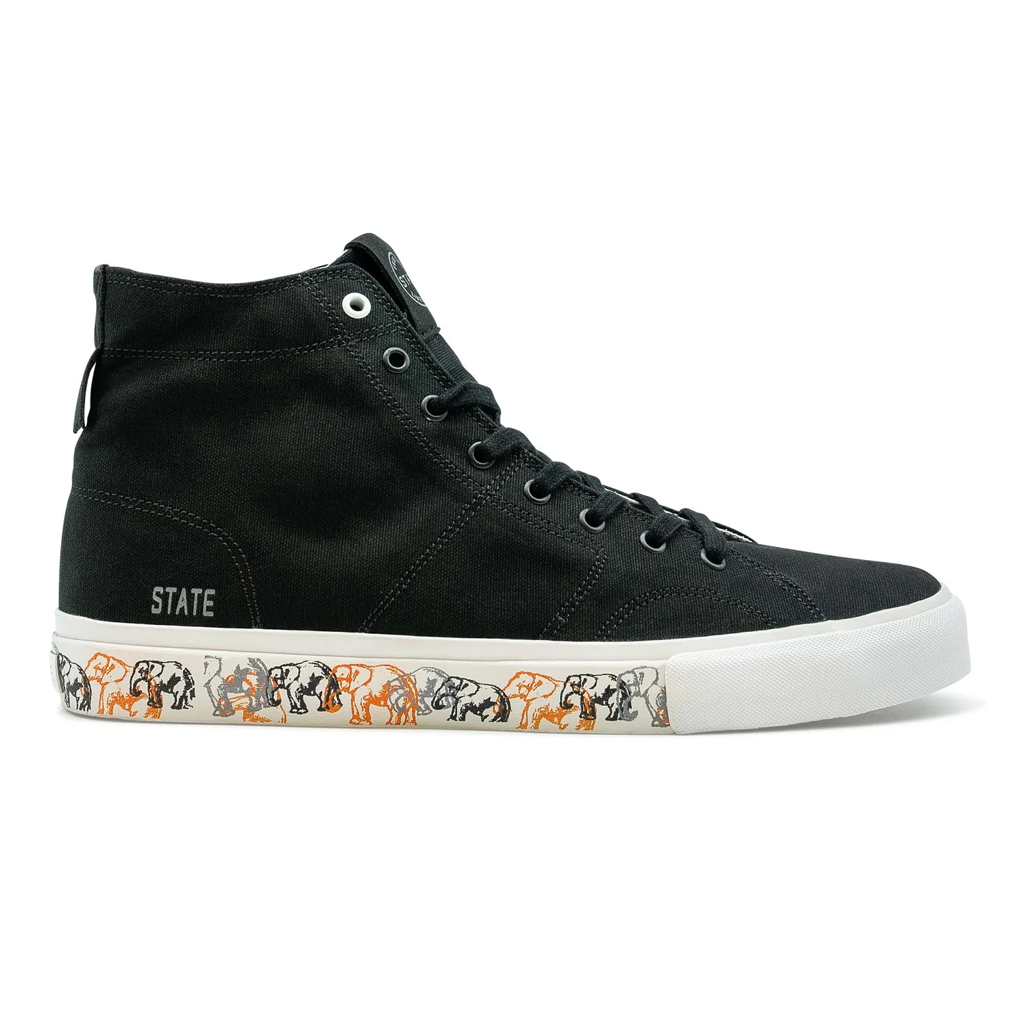 State Footwear Skateboard Shoes Bushwick Marching Elephants Mens