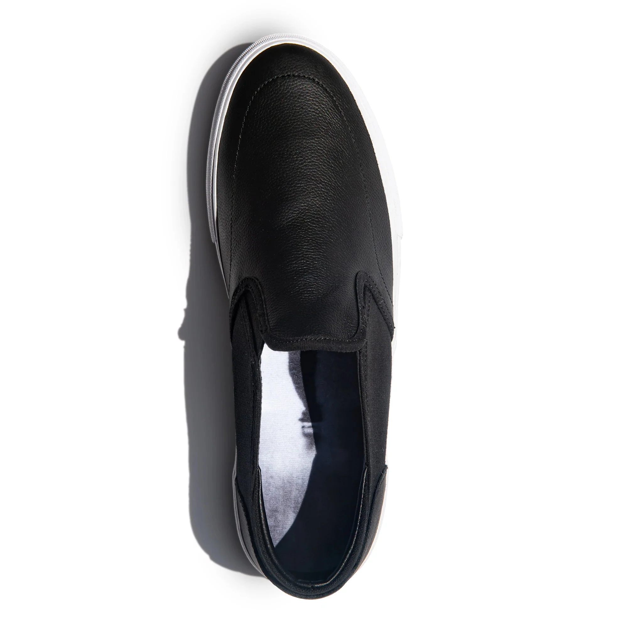 State Footwear Skateboard Shoes Keys Ben Gore Colorway Black/White Leather - Image 2