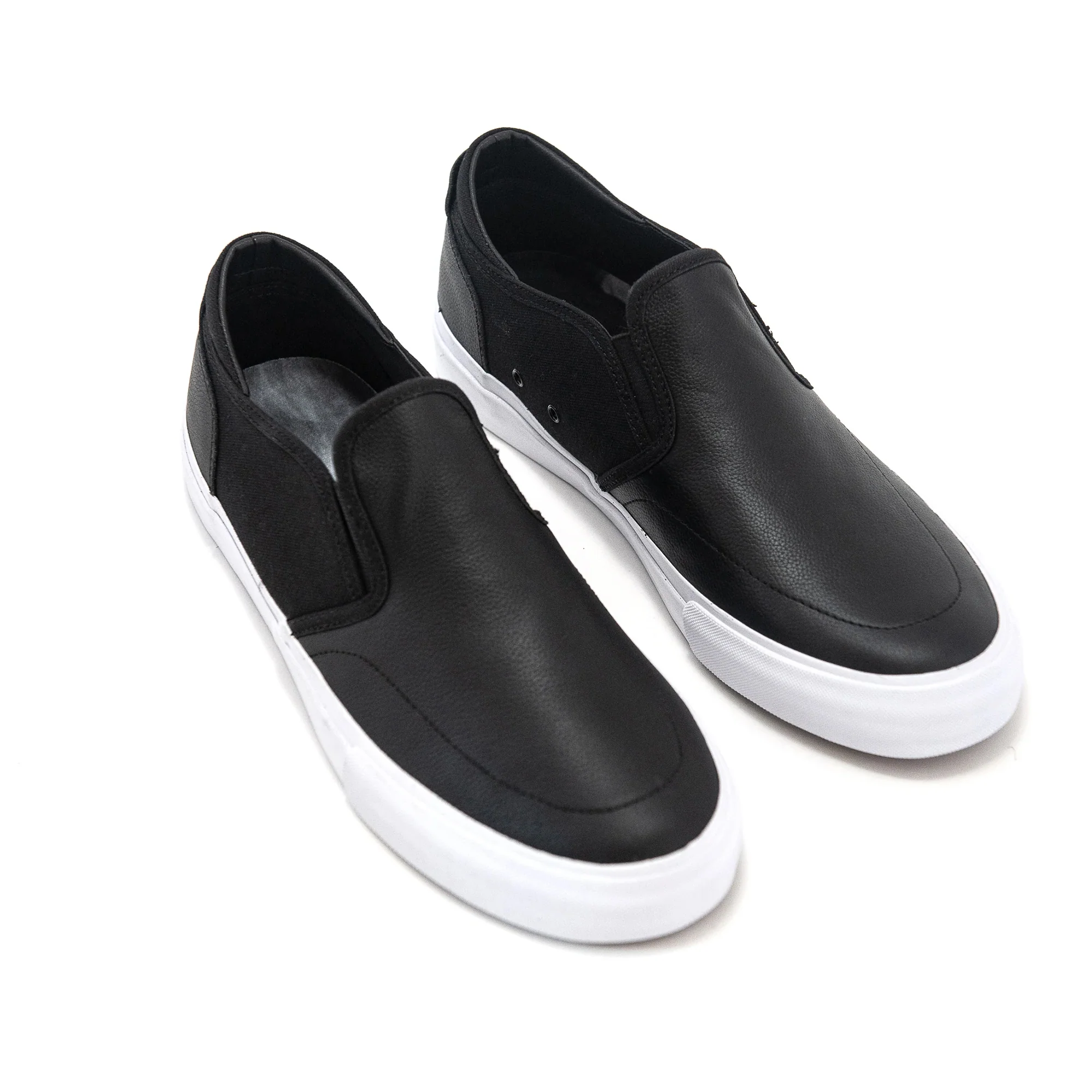 State Footwear Skateboard Shoes Keys Ben Gore Colorway Black/White Leather - Image 3