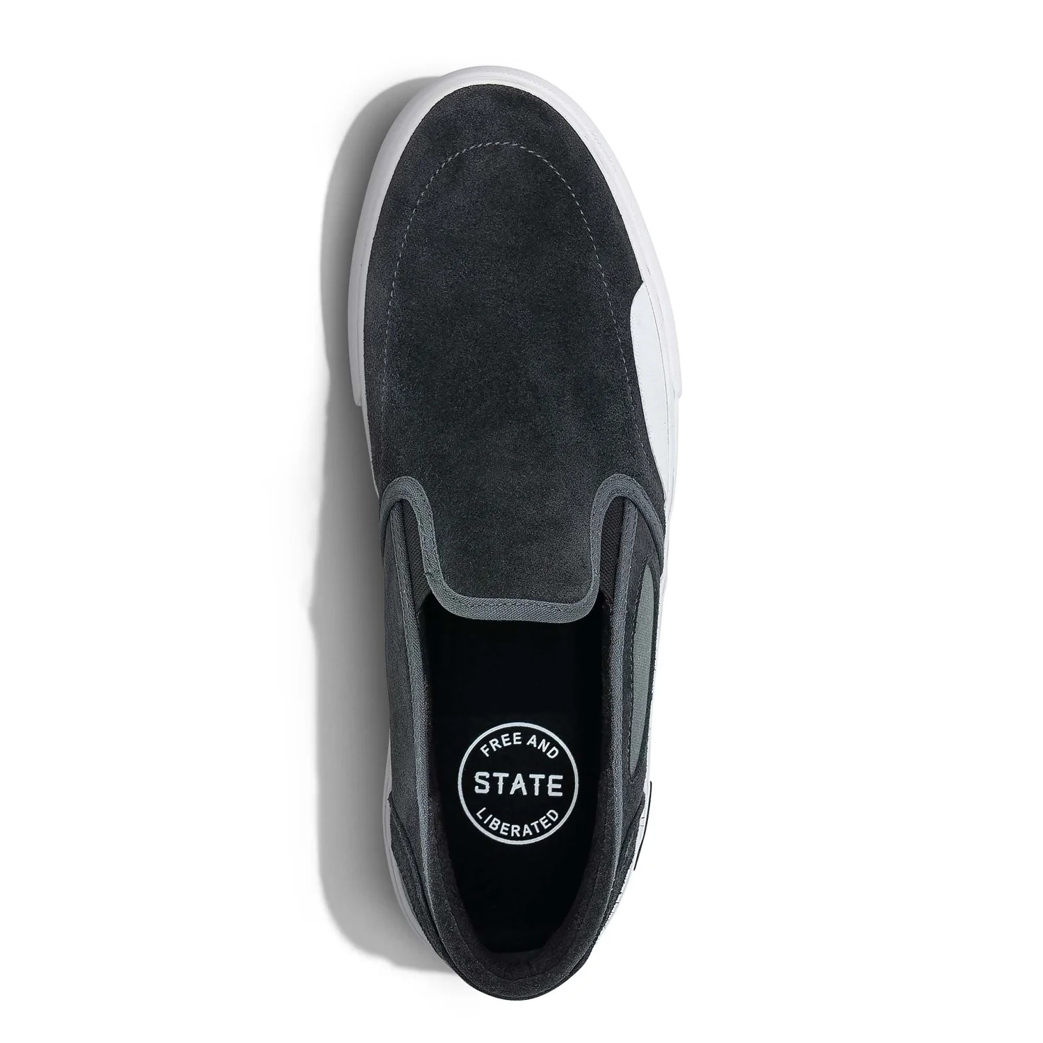 State Footwear Skateboard Shoes Keys Nine Iron Suede Mens - Image 2