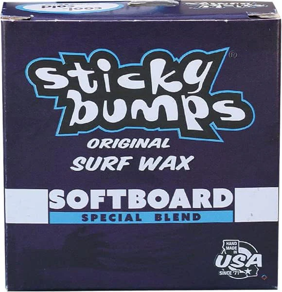 Sticky Bumps Surf Wax Softboard Soft Top Special Blend Cool/Cold Single Bar - Image 2