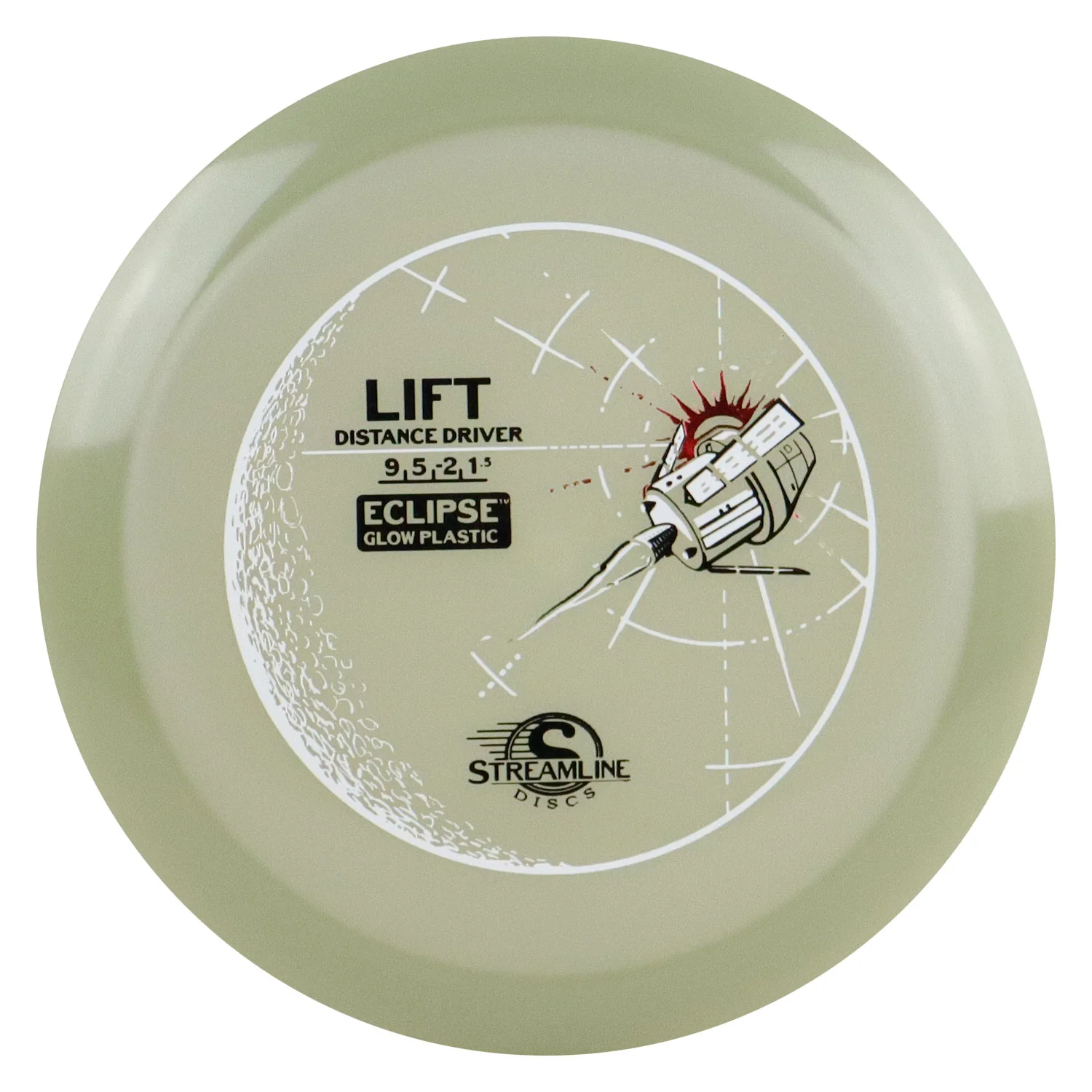 Streamline Disc Golf Eclipse 2.0 Glow Lift Distance Driver 9/5/-2/1.5 - Choose - Image 10