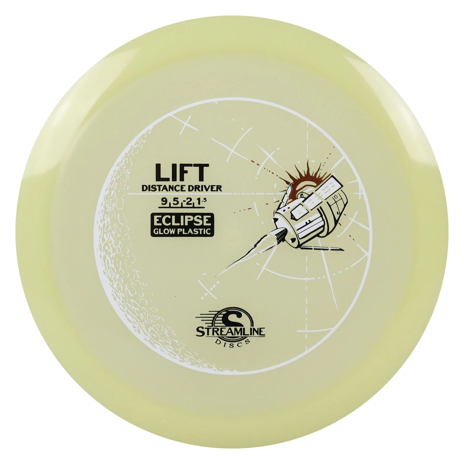 Streamline Disc Golf Eclipse 2.0 Glow Lift Distance Driver 9/5/-2/1.5 - Choose - Image 7