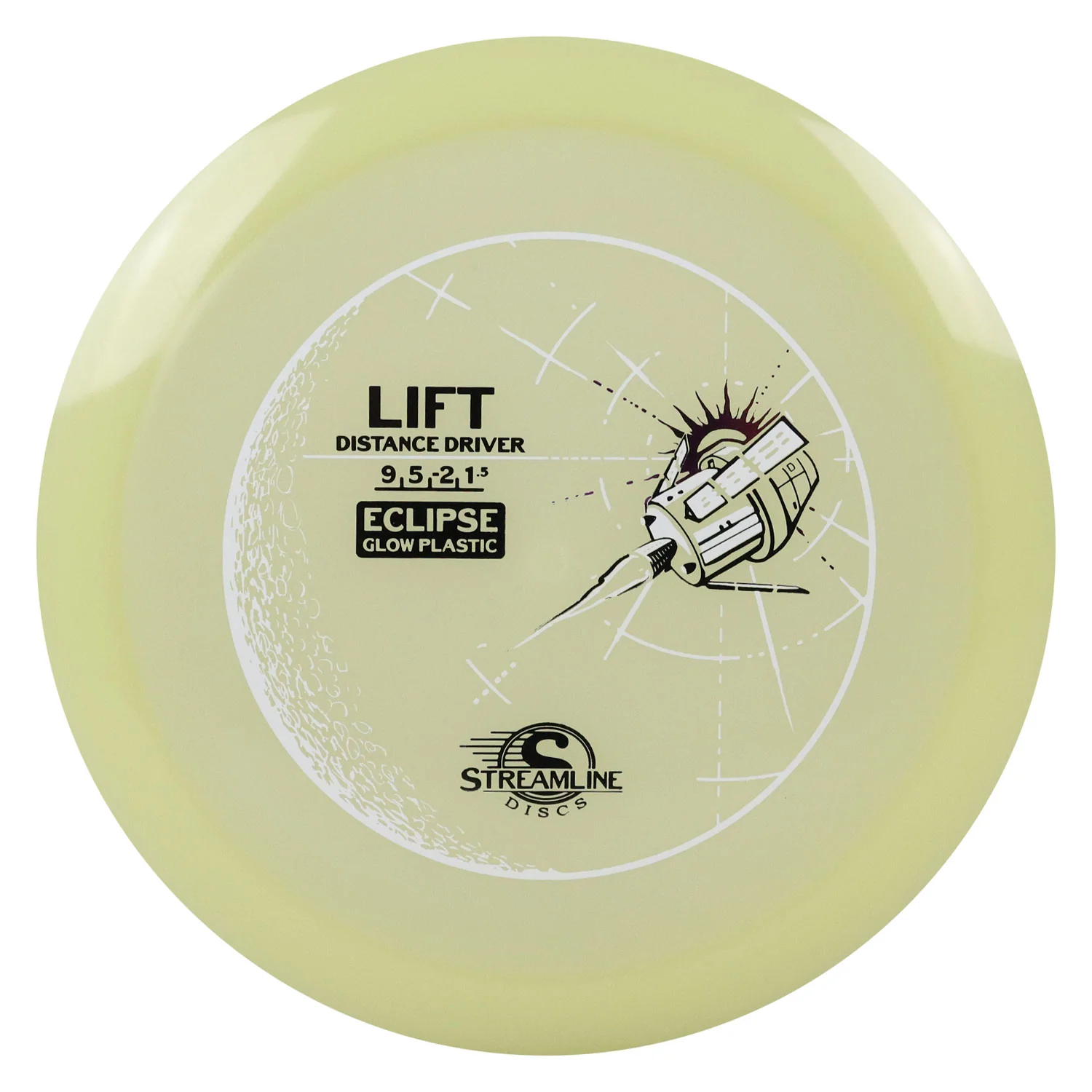 Streamline Disc Golf Eclipse 2.0 Glow Lift Distance Driver 9/5/-2/1.5 - Choose - Image 9