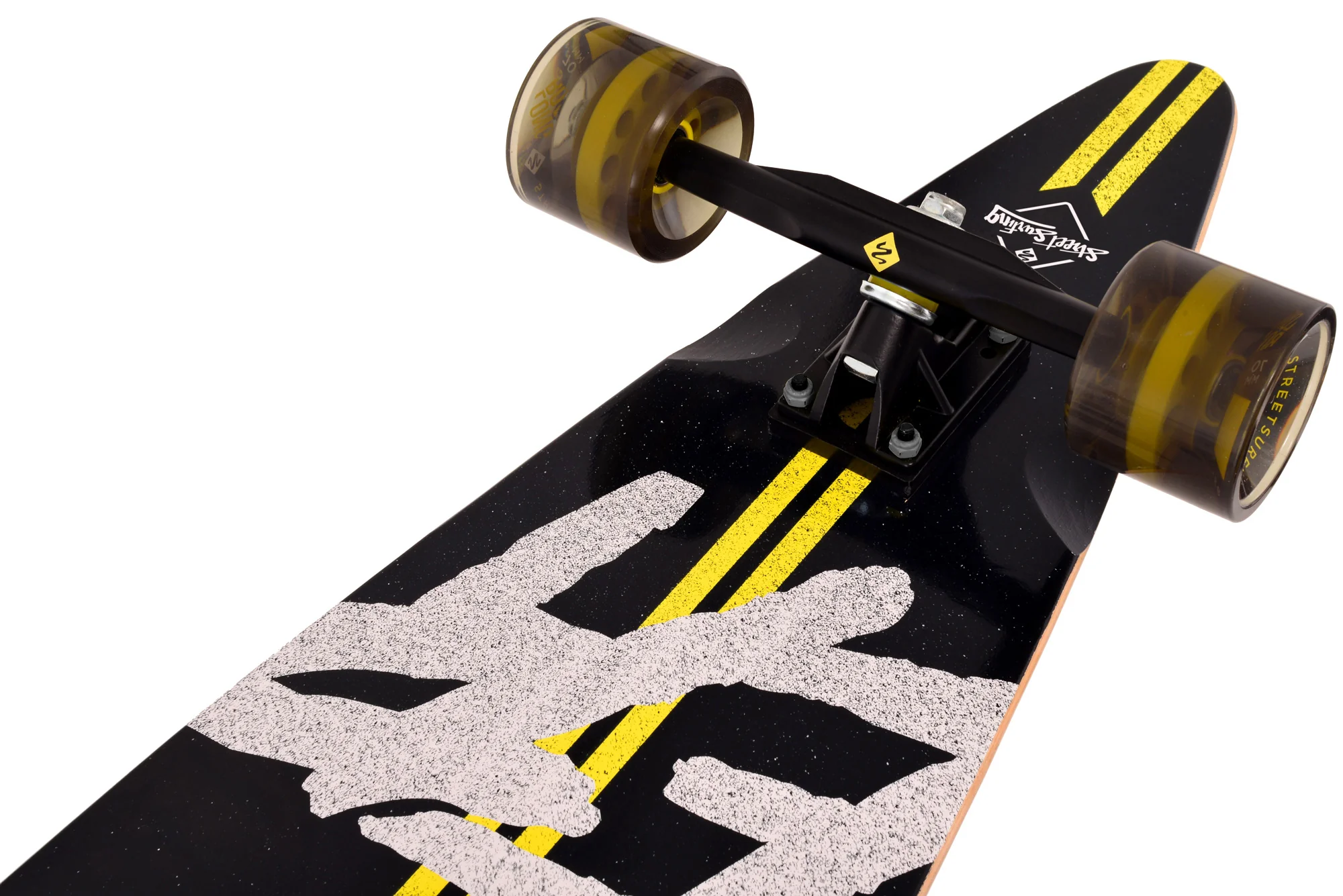Street Surfing Longboard Road Line Pintail 9.6" x 40" - Image 2