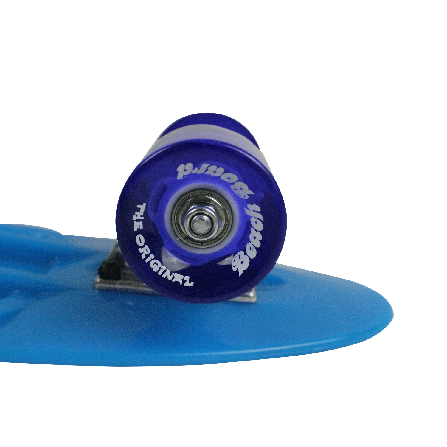 Street Surfing Plastic Cruiser Beach Board Glow Blue - Image 4