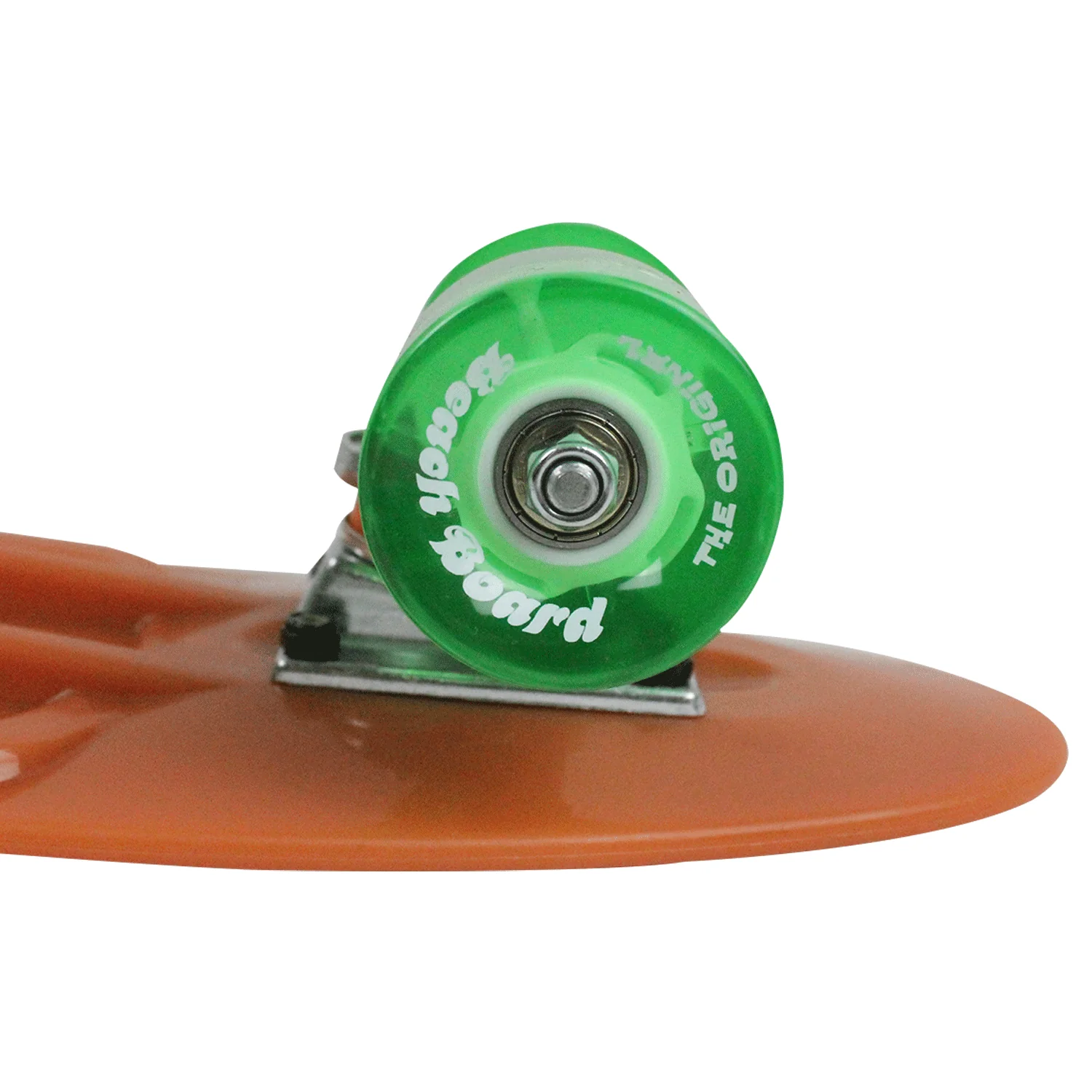 Street Surfing Plastic Cruiser Beach Board Glow Orange - Image 4