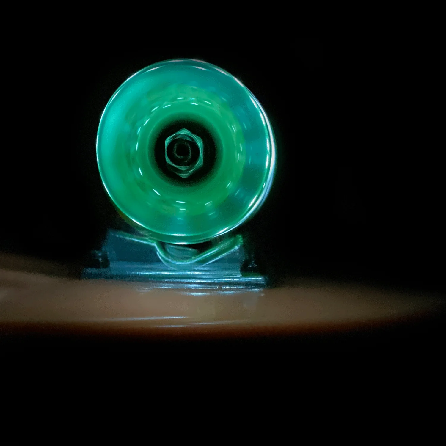 Street Surfing Plastic Cruiser Beach Board Glow Orange - Image 5