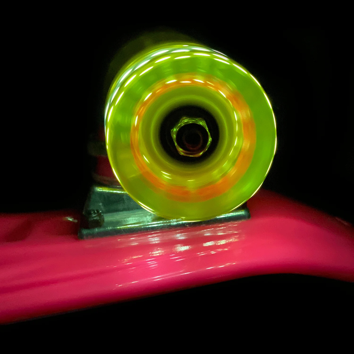 Street Surfing Plastic Cruiser Beach Board Glow Topographic - Image 5