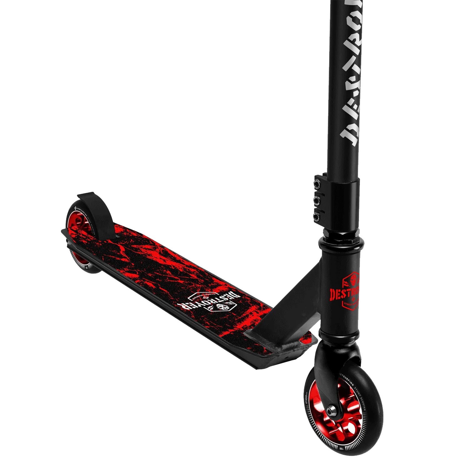 Street Surfing Stunt Kick Scooter Destroyer Red Lightning - Image 2