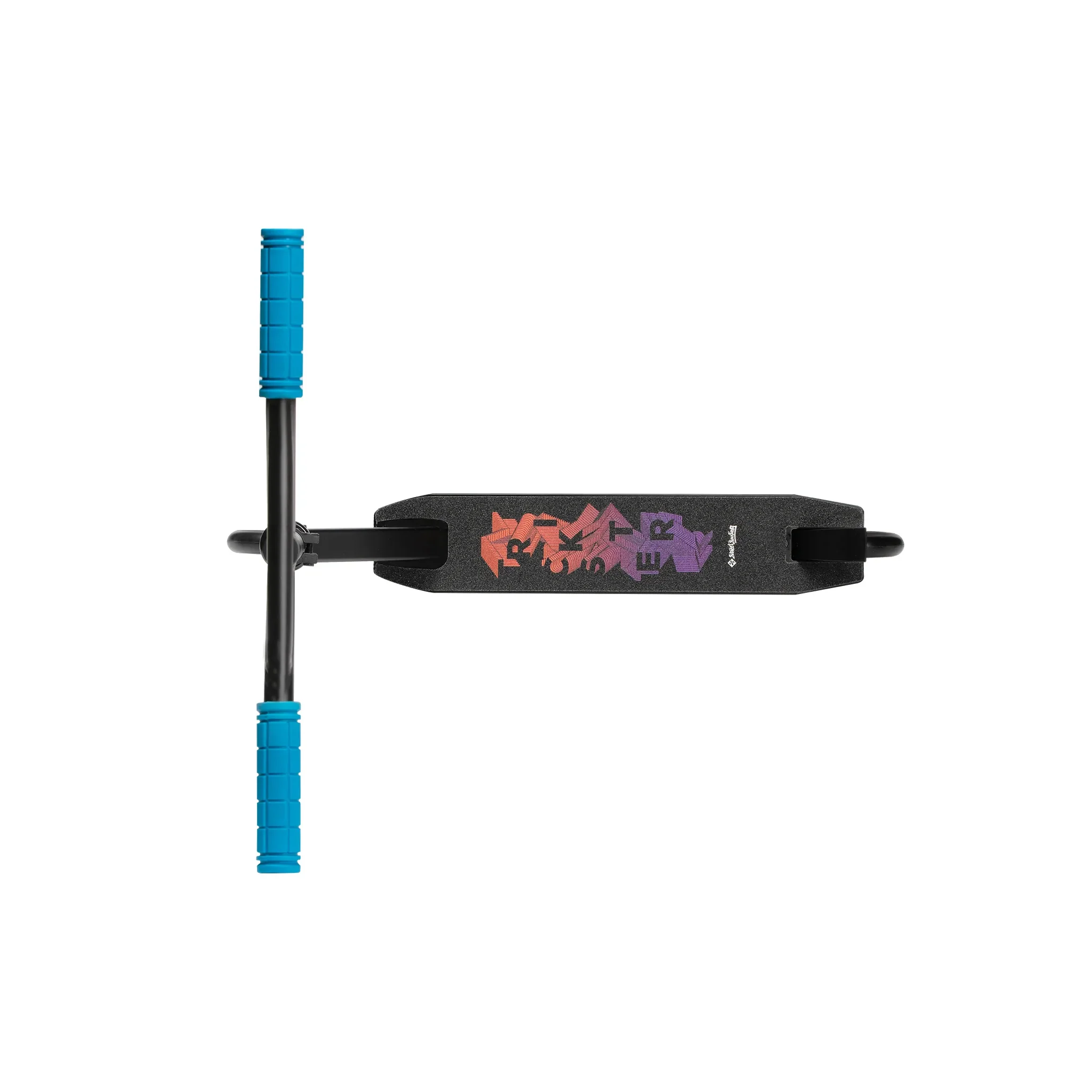 Street Surfing Stunt Kick Trick Scooter Trickster Black Gum - Youth Kids - Image 5