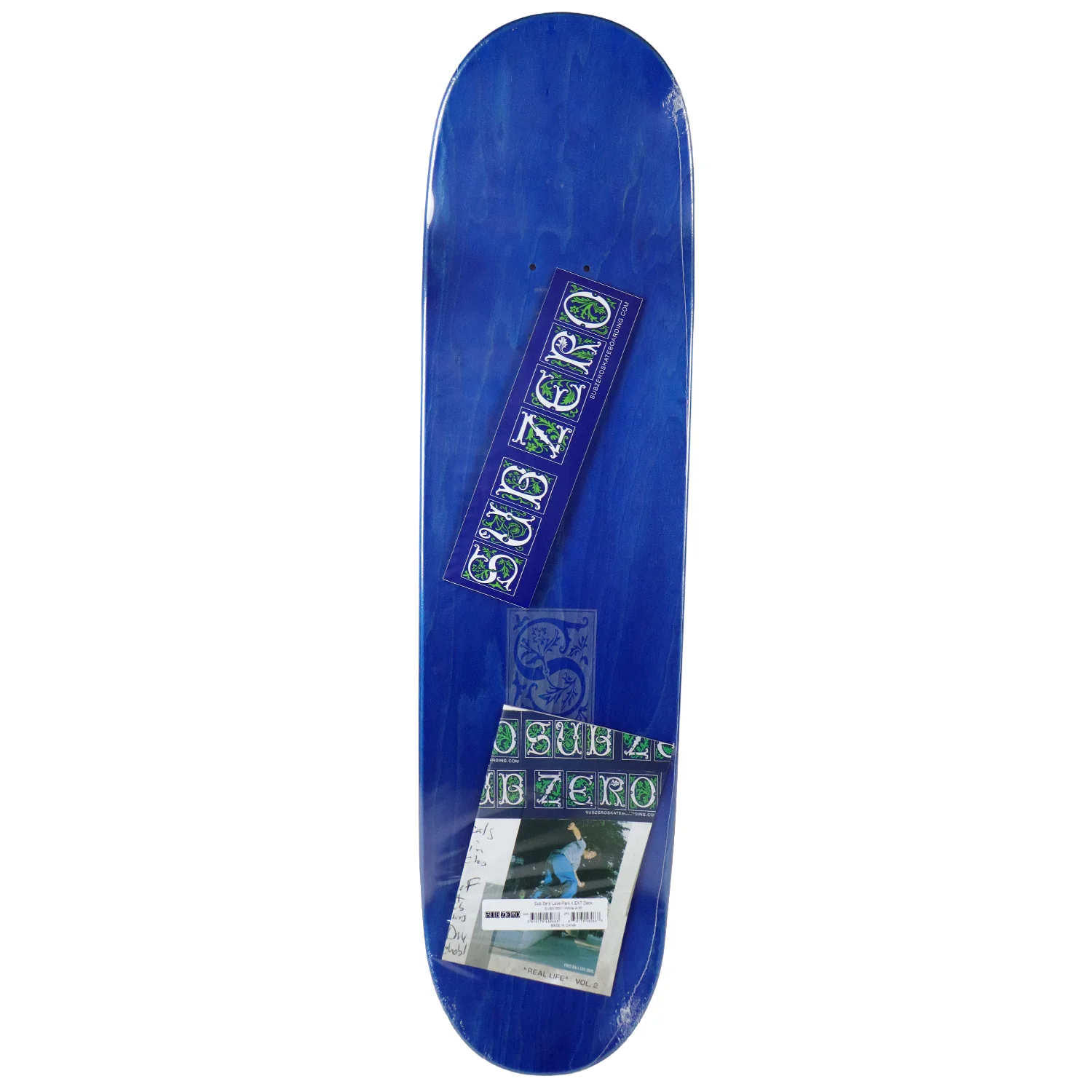 Sub Zero Skateboard Deck Love Park II 8.25" x 31.95" - Image 4