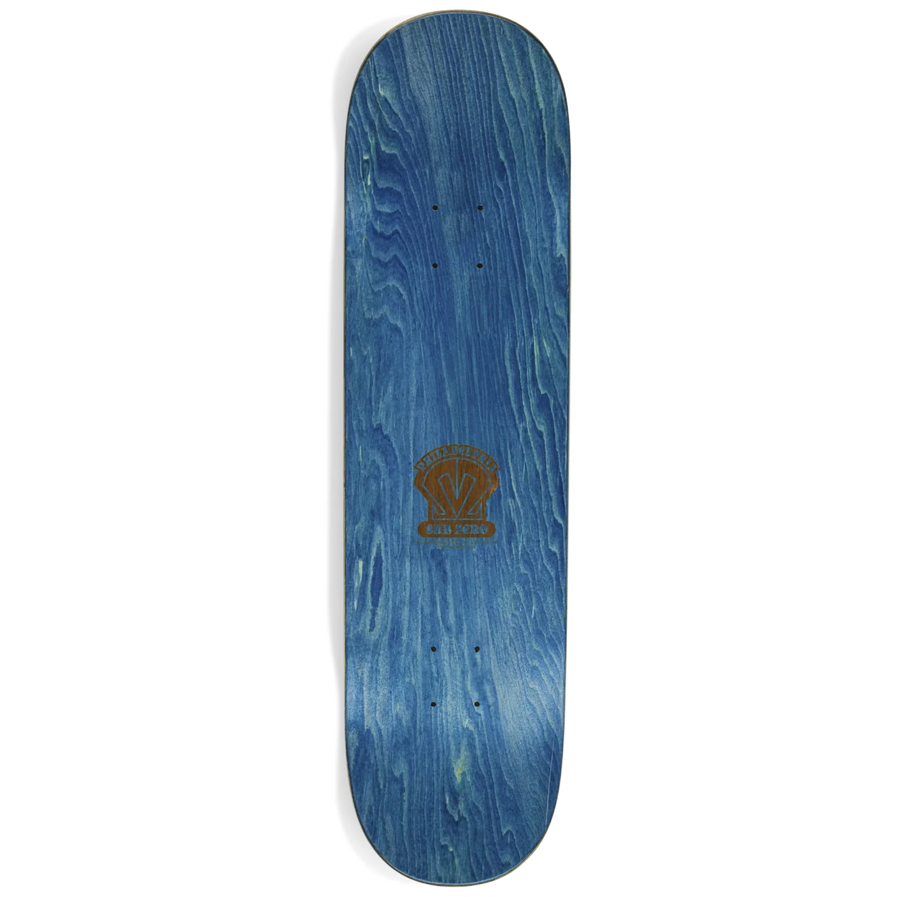 Sub Zero Skateboard Deck Ricky Oyola Tribute 8.25" x 32" Red/Brown - Image 2