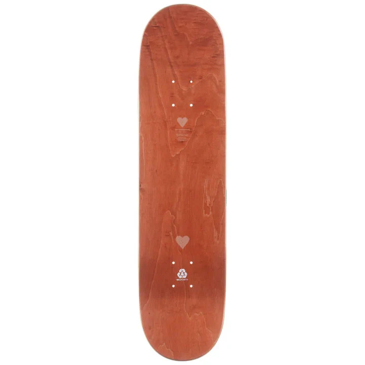 The Heart Supply Skateboard Deck Chris Chann Trinity 8.0" Gold Foil - Image 2