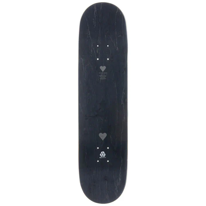 The Heart Supply Skateboard Deck Cosmic Polka Hearts 8.0" Pearl - Image 2