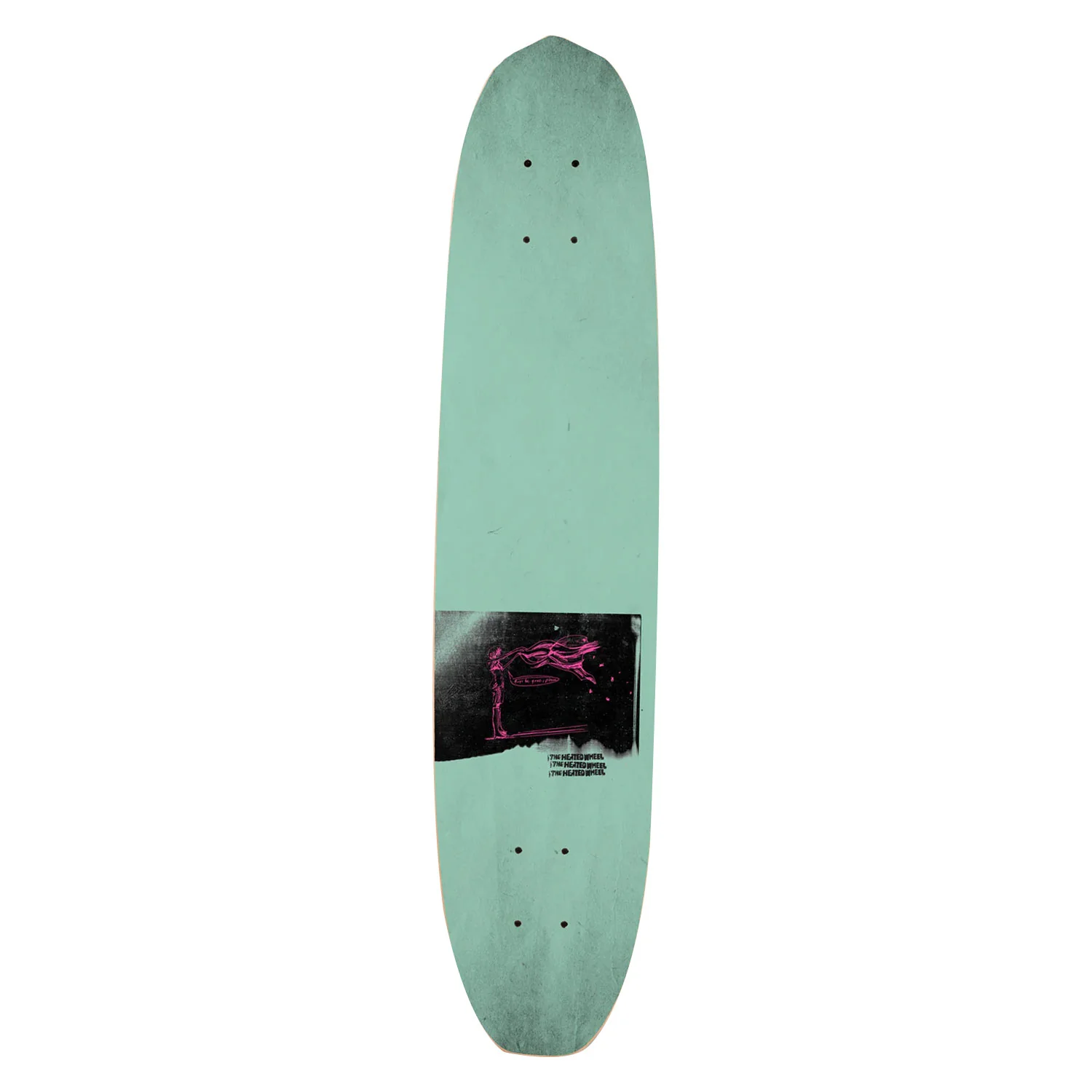The Heated Wheel Skateboard Deck Bugs Be Gone Polarizer with Trucks Included - Image 2