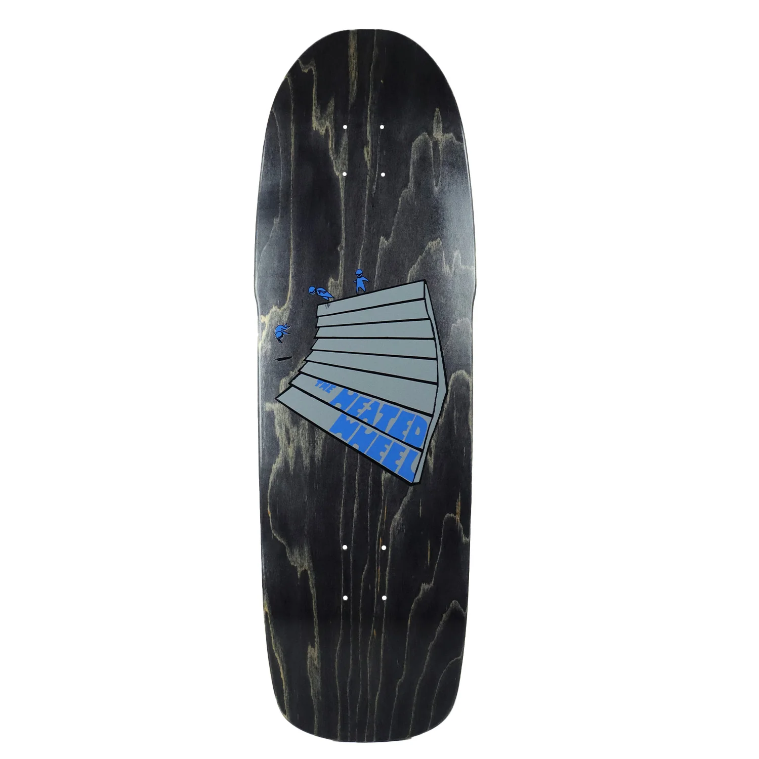 The Heated Wheel Skateboard Deck Slam Time 9.6" x 31.5"