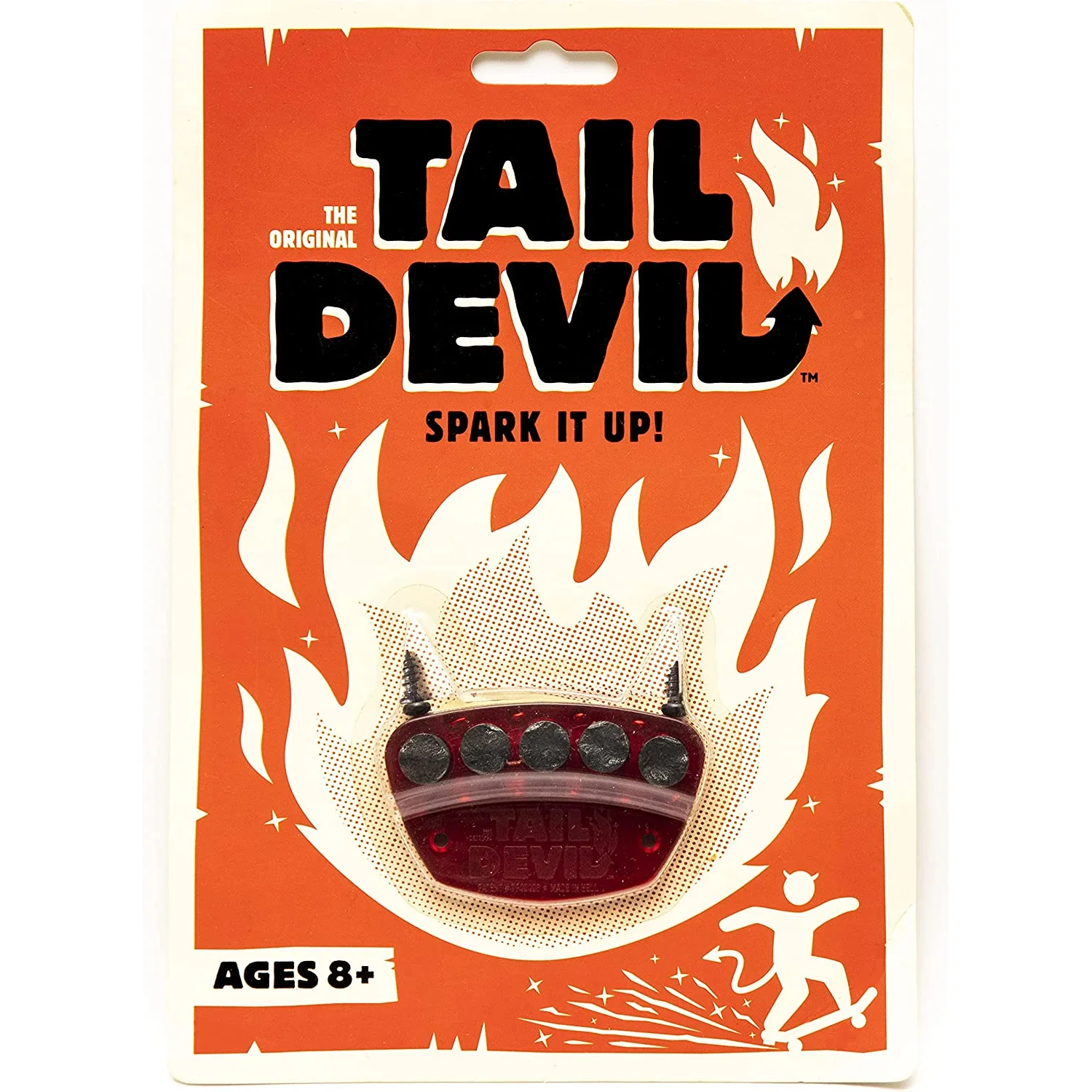 The Original Tail Devil - Make Your Skateboard Spark - Taildevil Skid Plate - Image 3