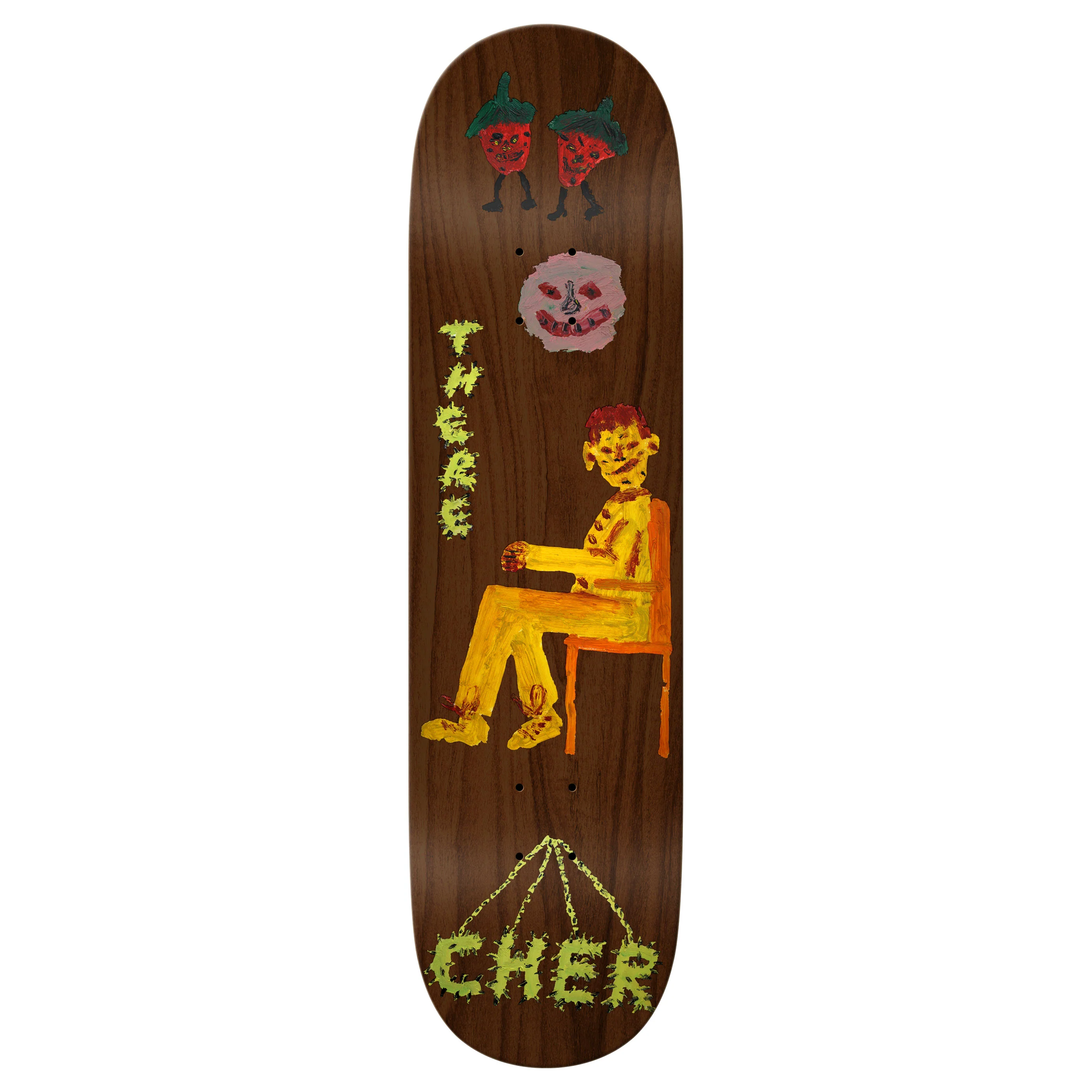There Skateboard Deck Cher Get Off My Case 8.25" x 31.5"