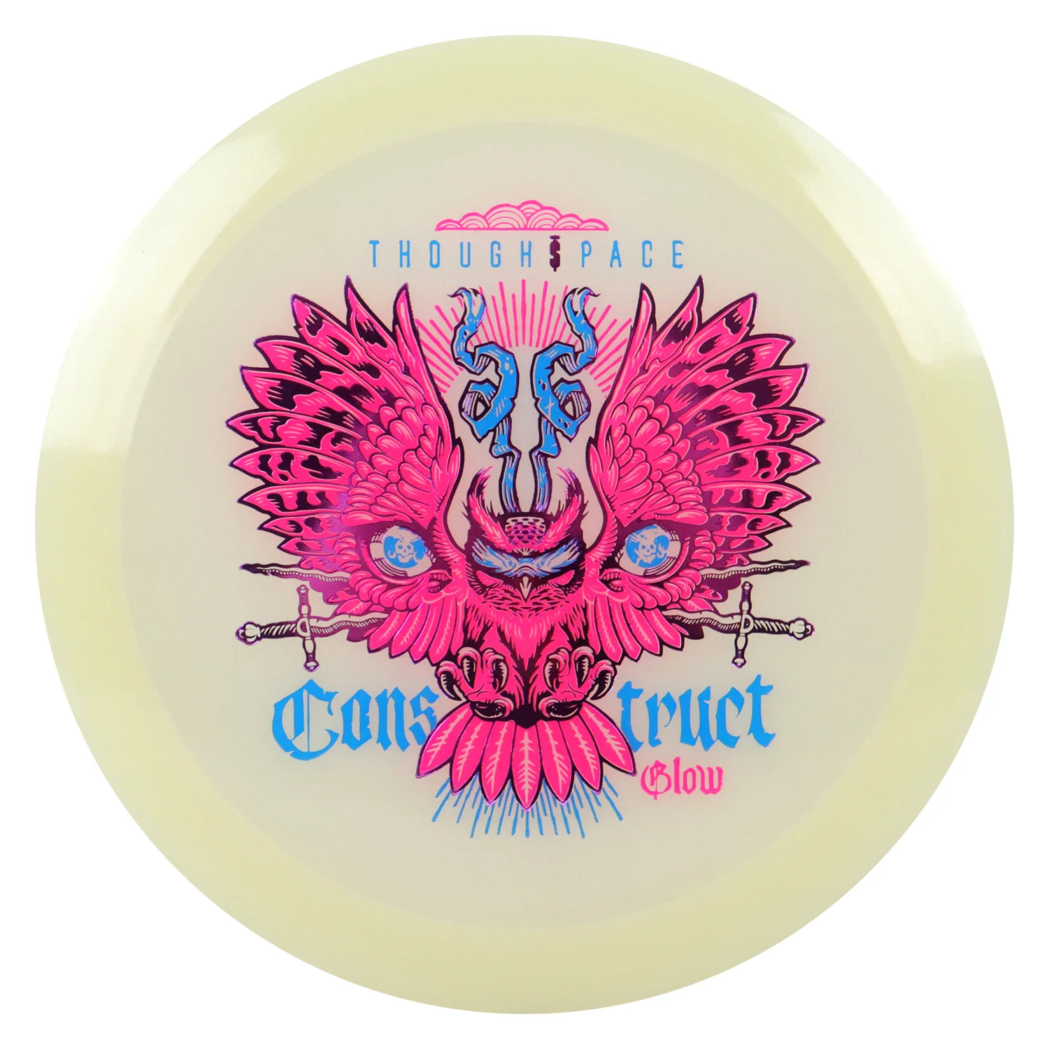 Thought Space Disc Golf Glow Construct Distance Driver 10/6/-1/2 - Choose Exact Disc - Image 5
