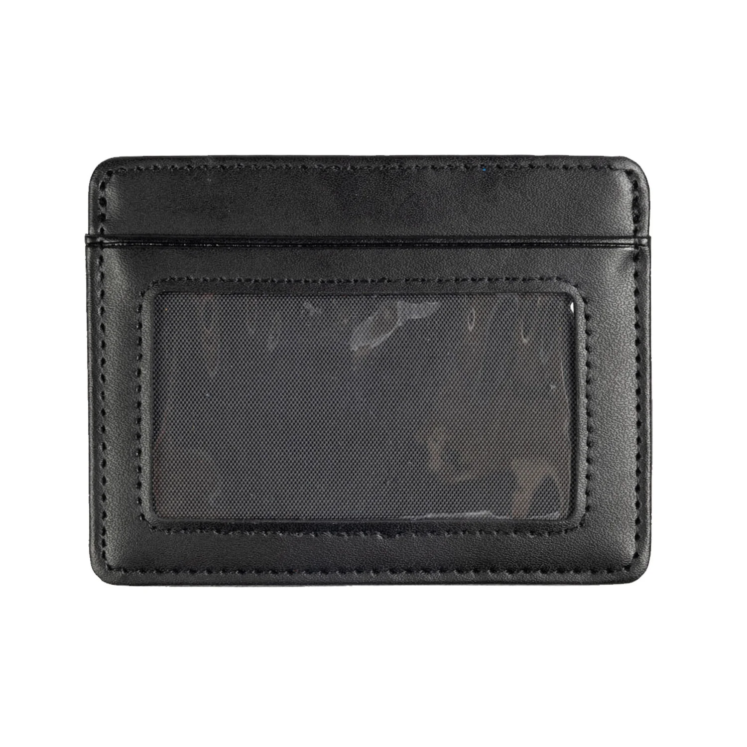 Thrasher Magazine Leather Card Wallet Black - Image 2