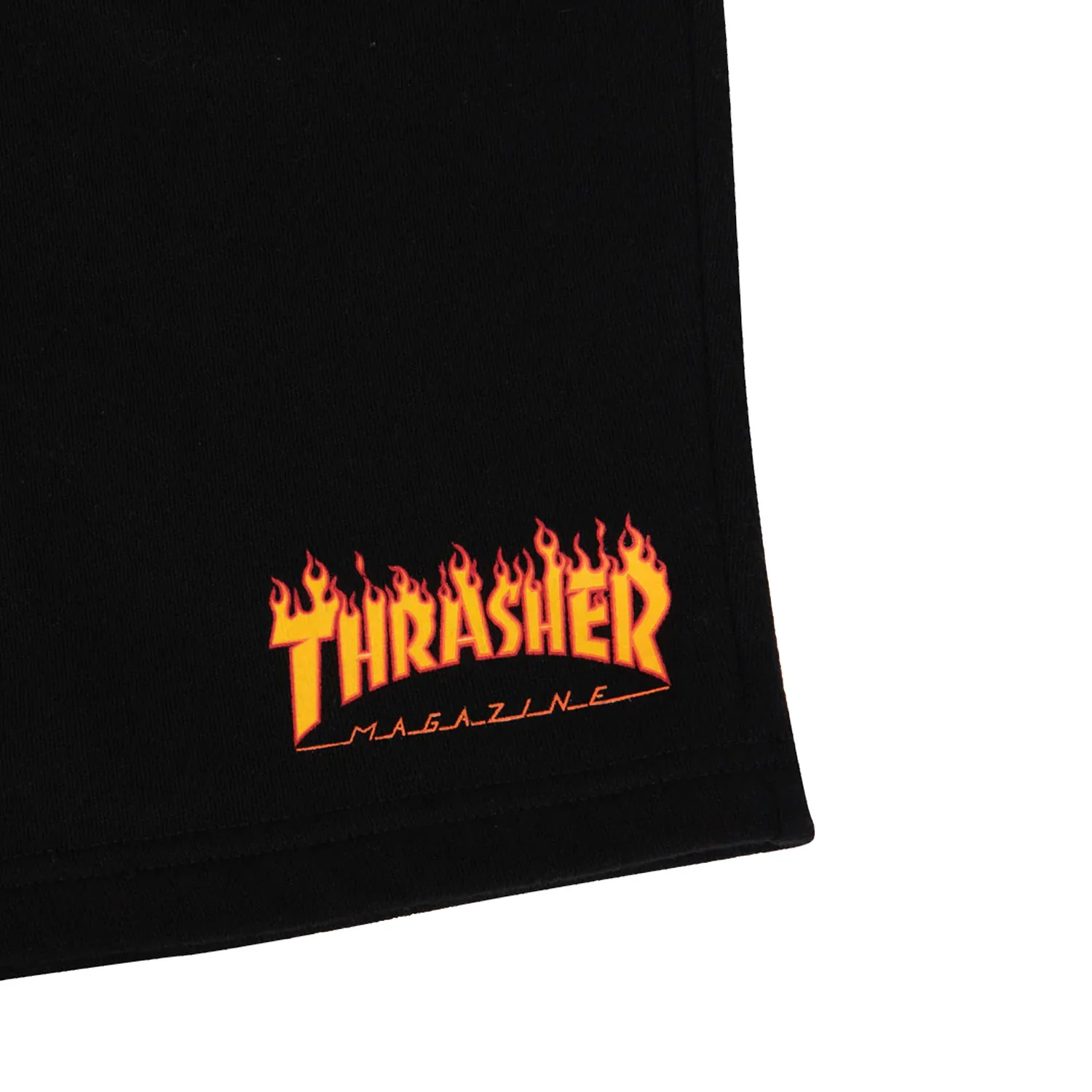Thrasher Magazine Shorts Flame P.E. Black - Image 2