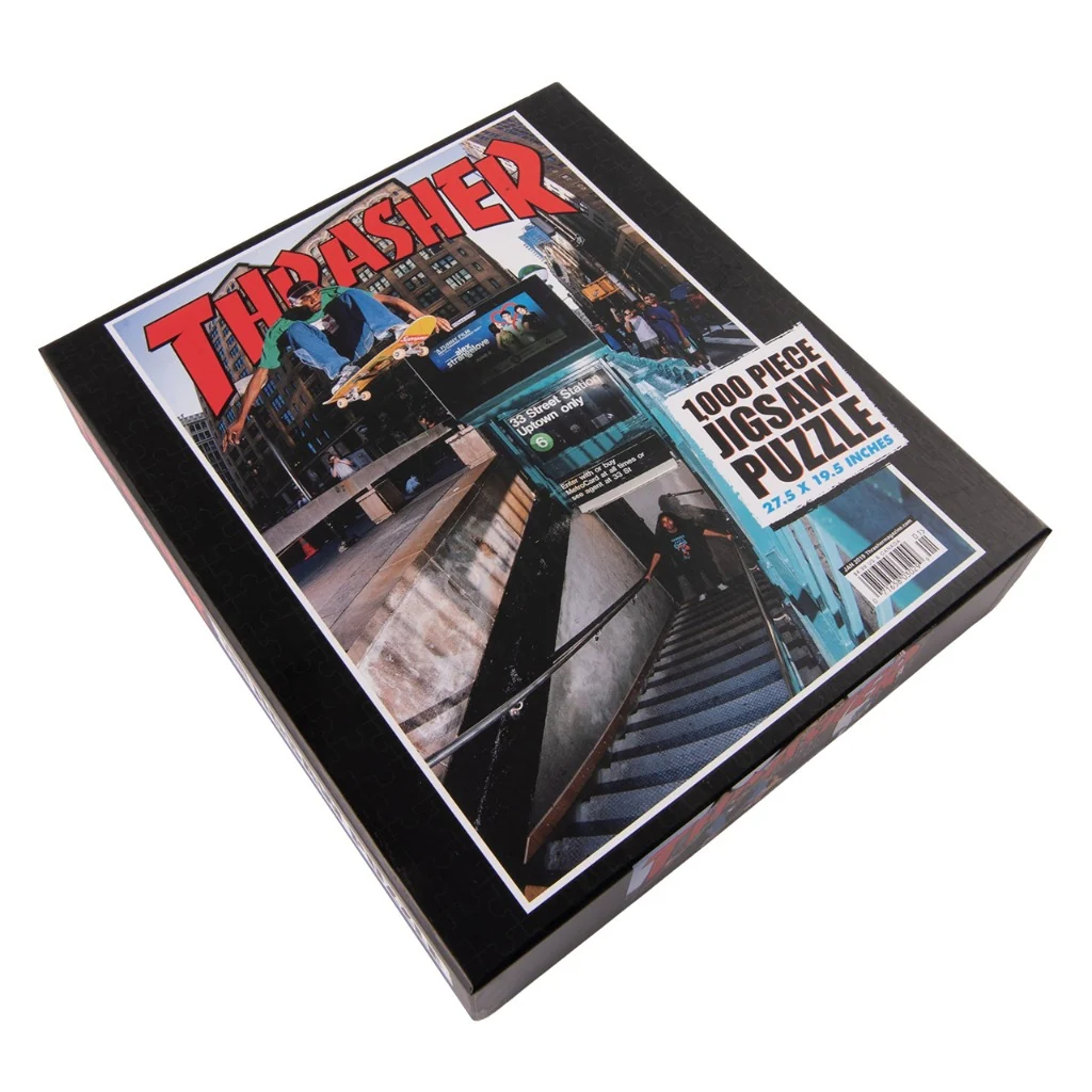 Thrasher Magazine Skateboard Jigsaw Puzzle 1,000pcs Tyshawn Jones