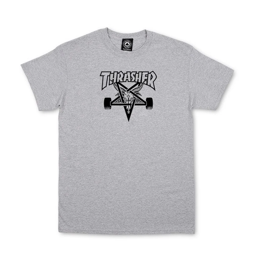 Thrasher Shirt Sk8 Goat Grey