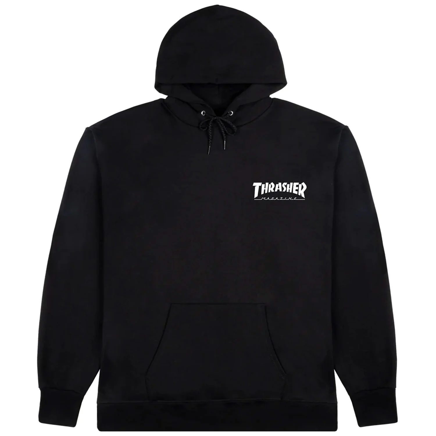 Thrasher Skateboard Sweatshirt Little Thrasher Hoodie Black