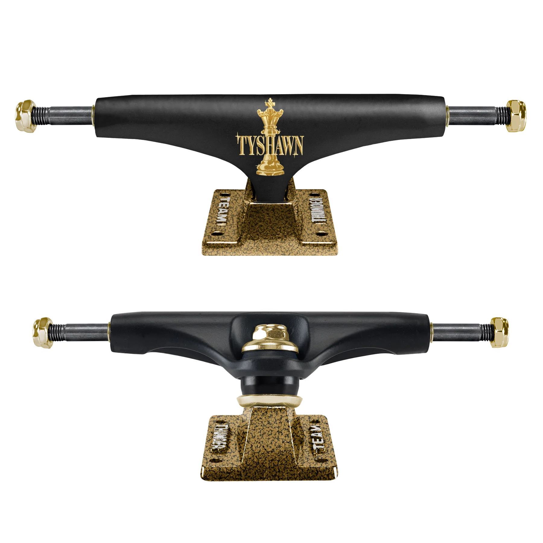 Thunder Skateboard Trucks Tyshawn Endgame Black/Gold 148 (8.25")