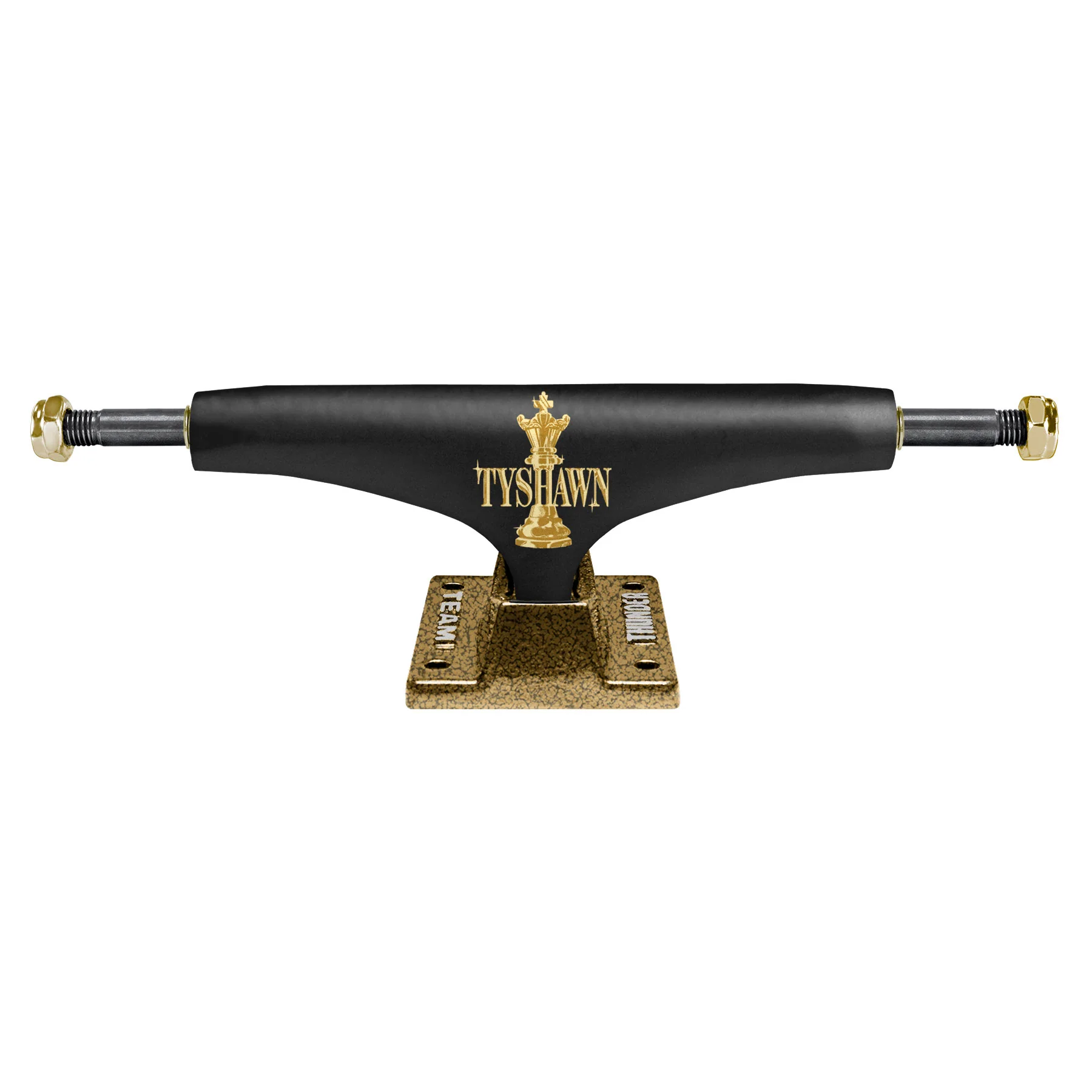 Thunder Skateboard Trucks Tyshawn Endgame Black/Gold 148 (8.25") - Image 3