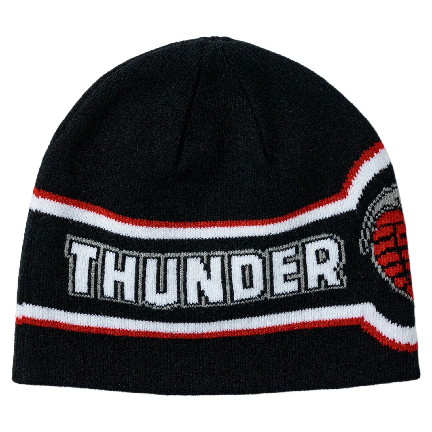 Thunder Trucks Beanie OG Grenade Skully Black/Red/Silver Black