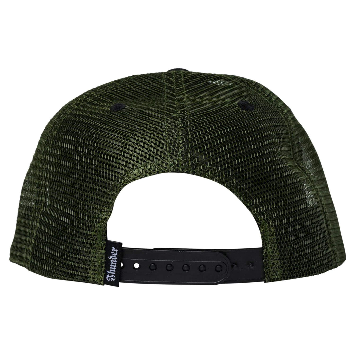 Thunder Trucks Hat OG Grenade Snapback Black/Olive - Image 2
