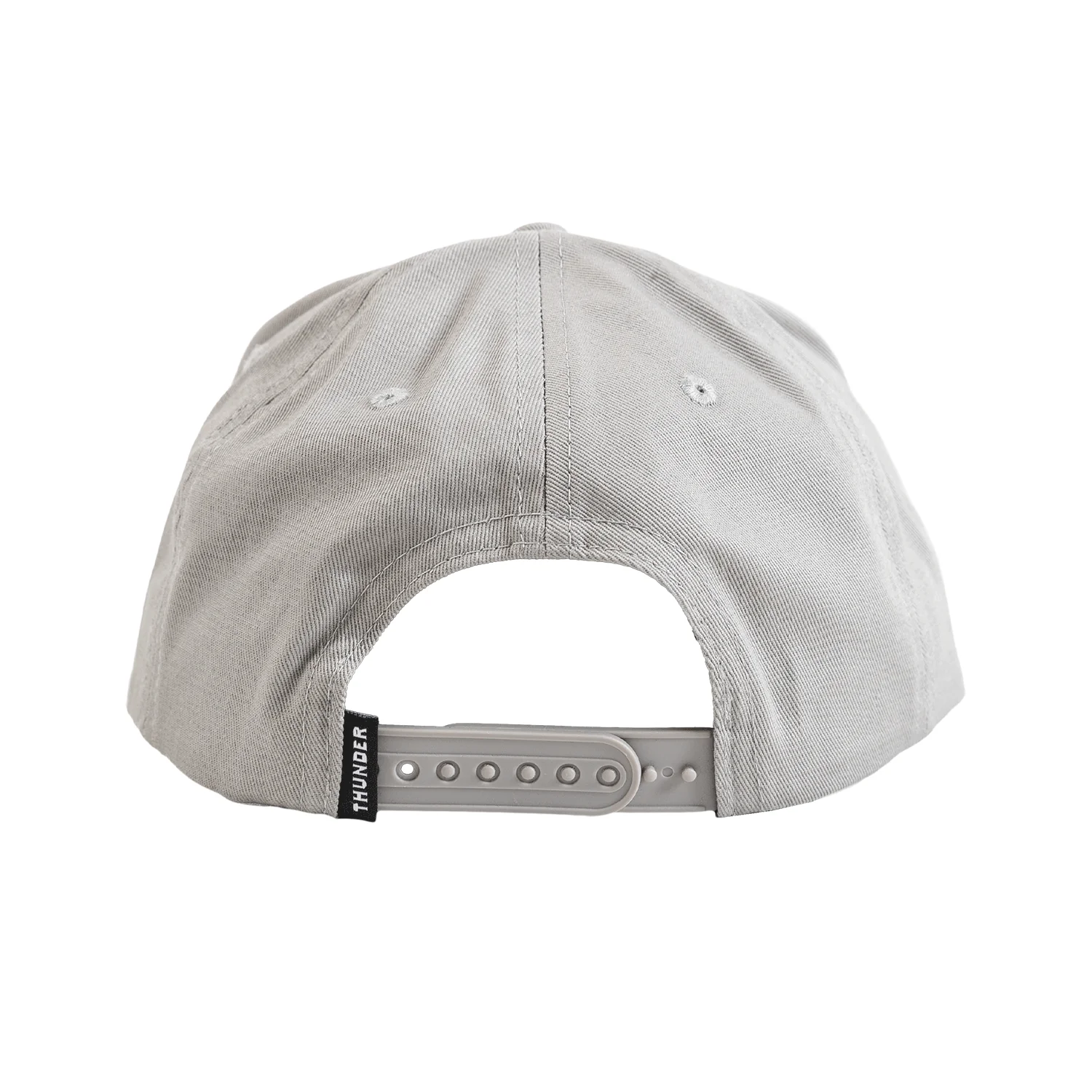Thunder Trucks Hat Script Patch Snapback Grey/Gold - Image 2