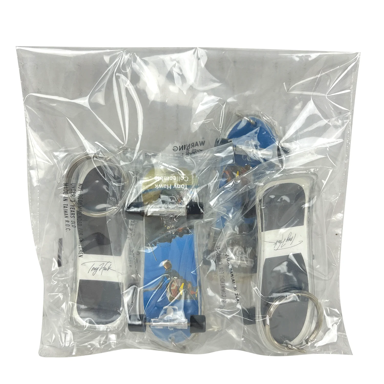 Tony Hawk NOS Fingerboard Keychain Mini Old School - Bulk Lot of 4 - Image 3