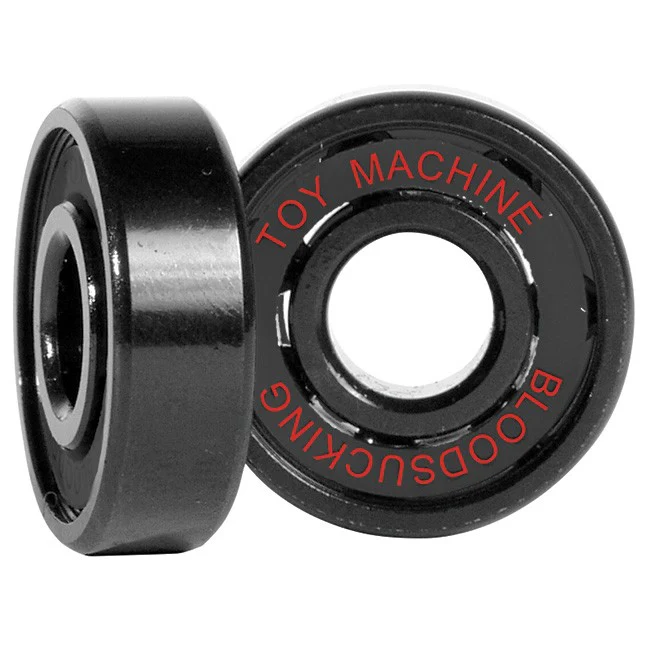 Toy Machine Skateboard Bearings - Sect Bloodshot Black - Set of 8 with Dispenser - Image 2
