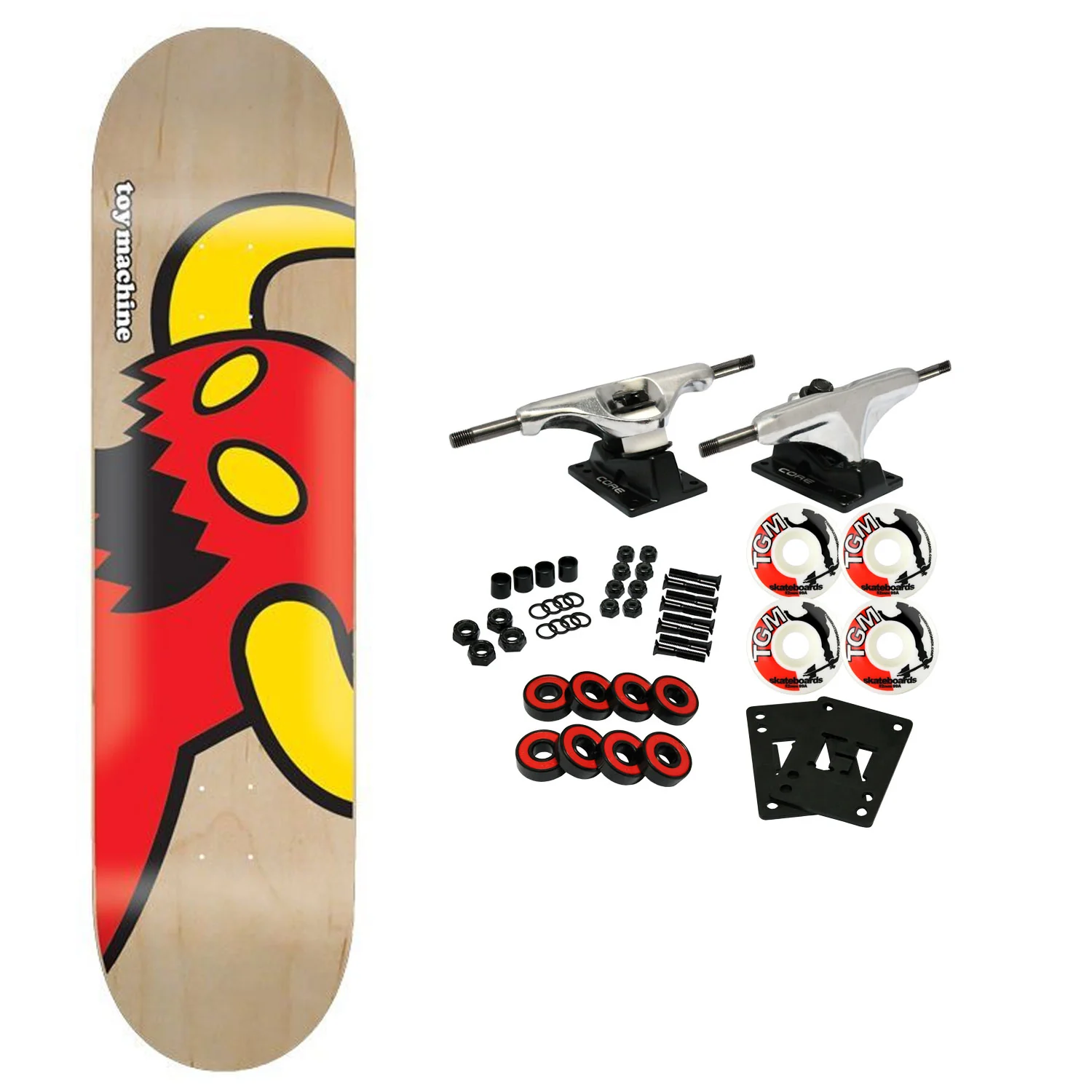 Toy Machine Skateboard Complete Vice Monser 7.5" x 31.75"